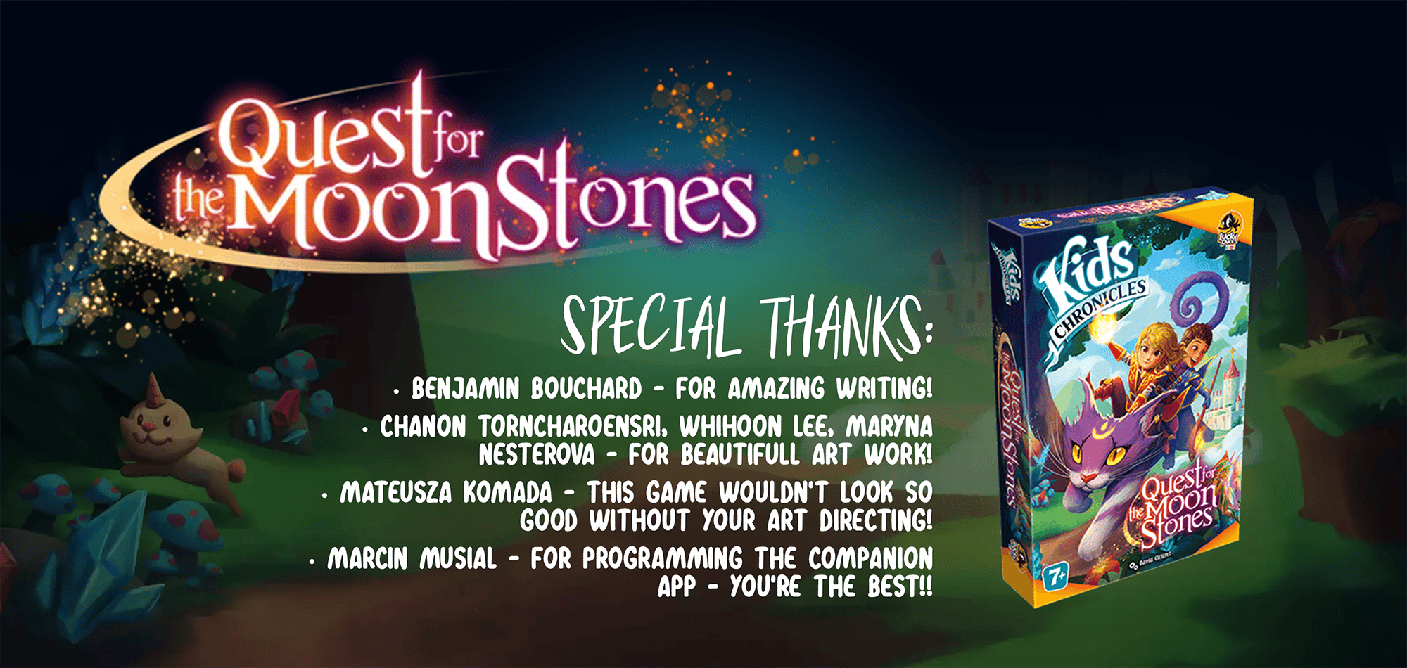 Special Thanks to Benjamin Bouchard, Mateusz Komada, Marcin Musiał