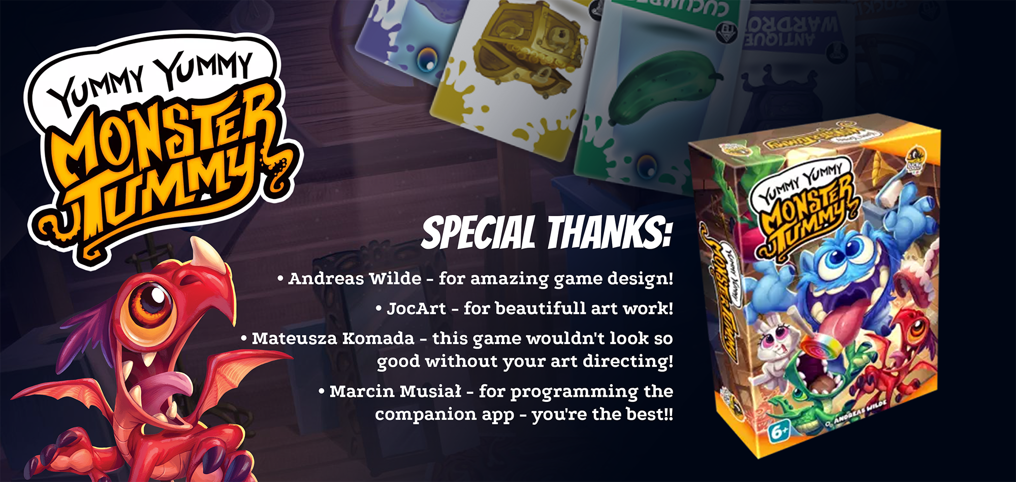 Special Thanks to Andreas Wilde, JocArt, Mateusz Komada, Marcin Musiał