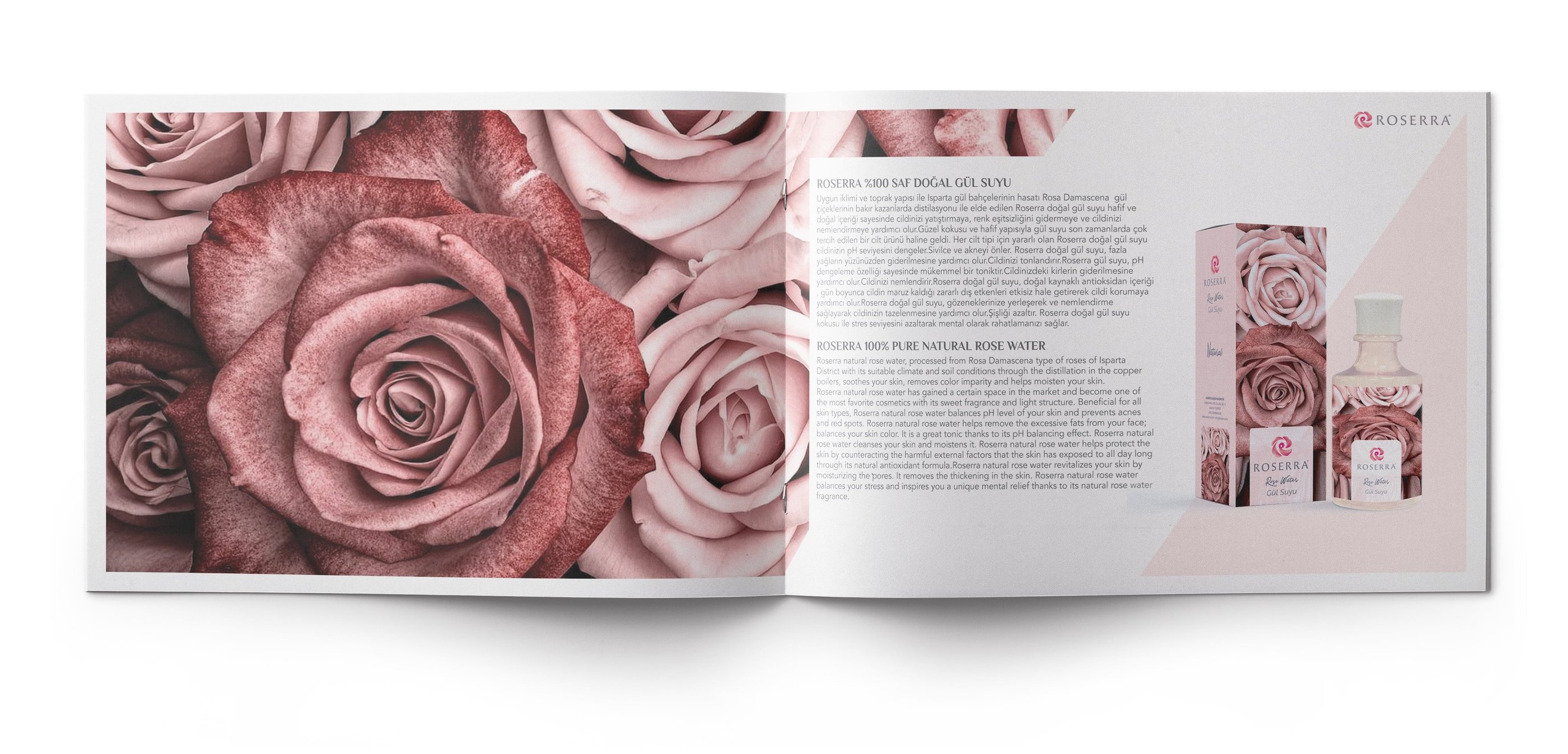 ısparta gün suyu ürün ambalaj tasarımı, ürün katalog tasarım