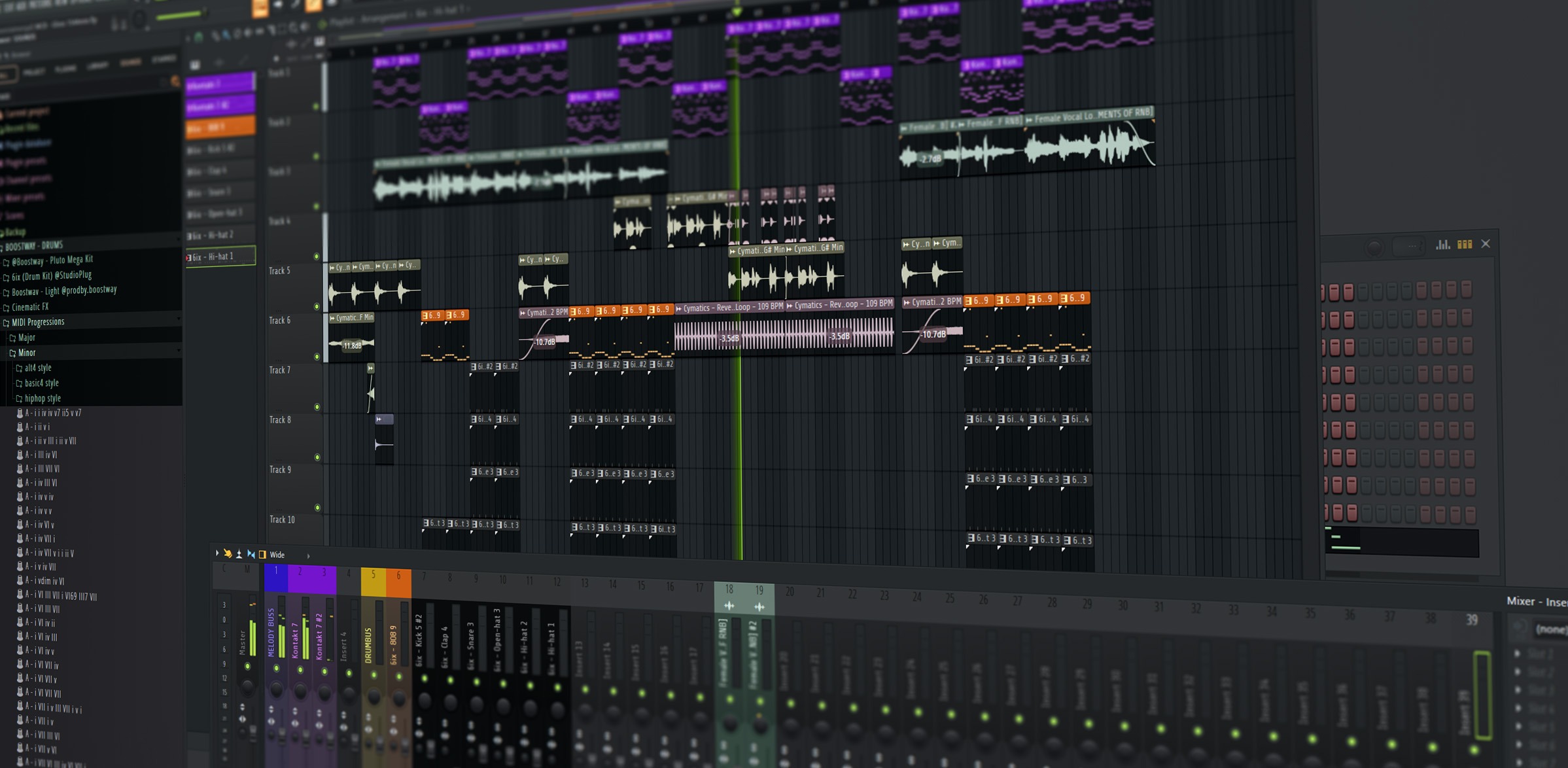 Audio Production music commercial artist beat maker