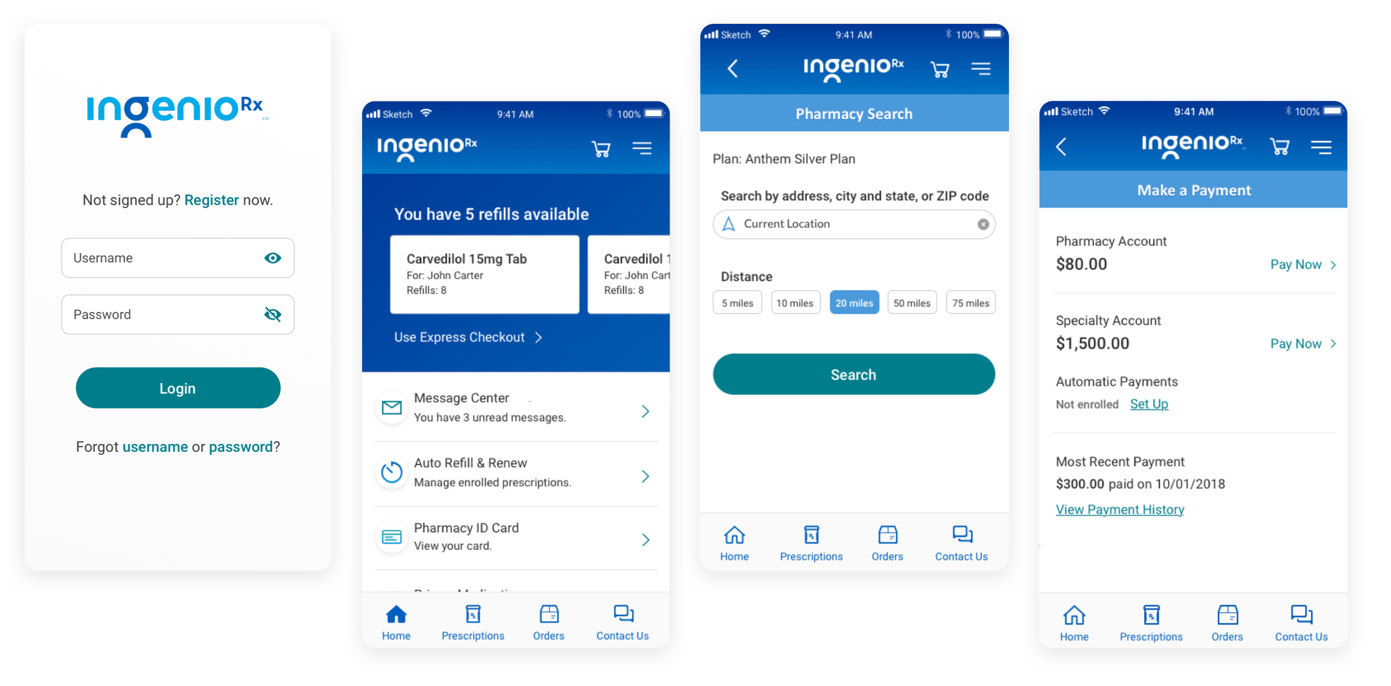 IngenioRx Mobile App