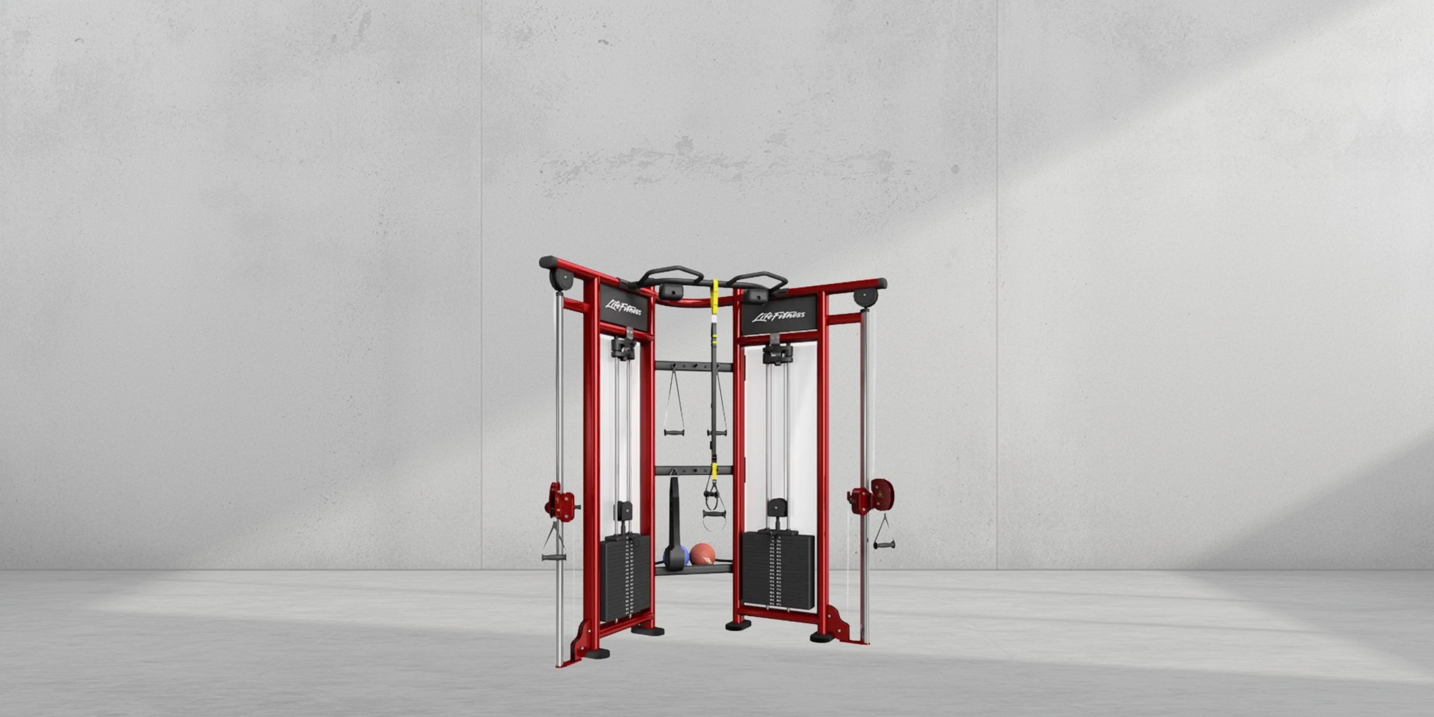 Life Fitness SYNRGY90 functional training rig UAE by FLYWHEEL ME Dubai