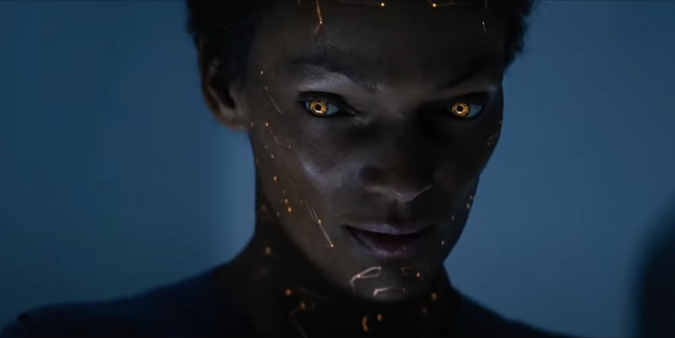 Spacer de la série Fondation d’Apple TV, un membre d’une race de navigateurs génétiquement modifiés