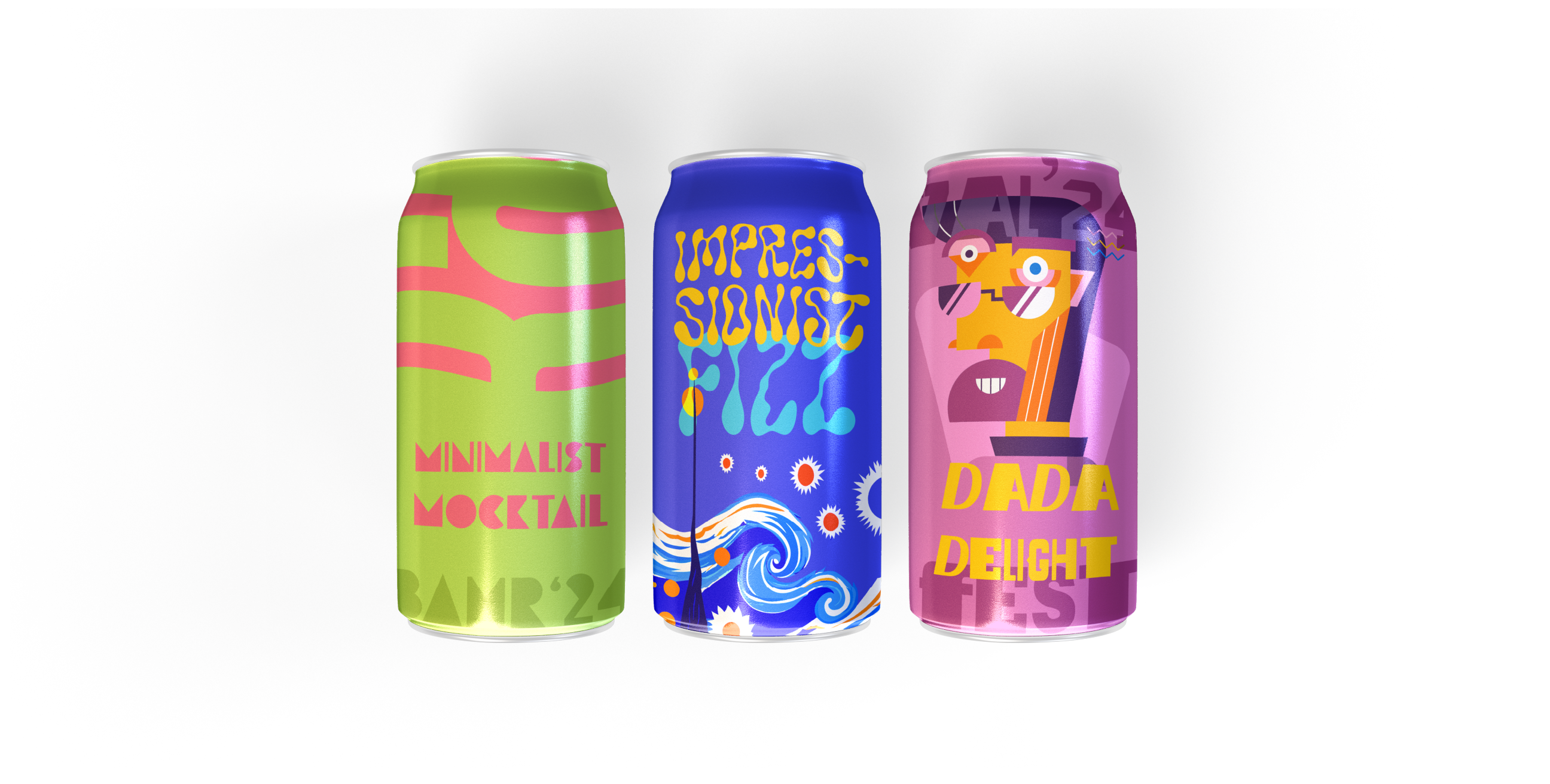 Signature Drinks entworfen für die Case Study Bahr