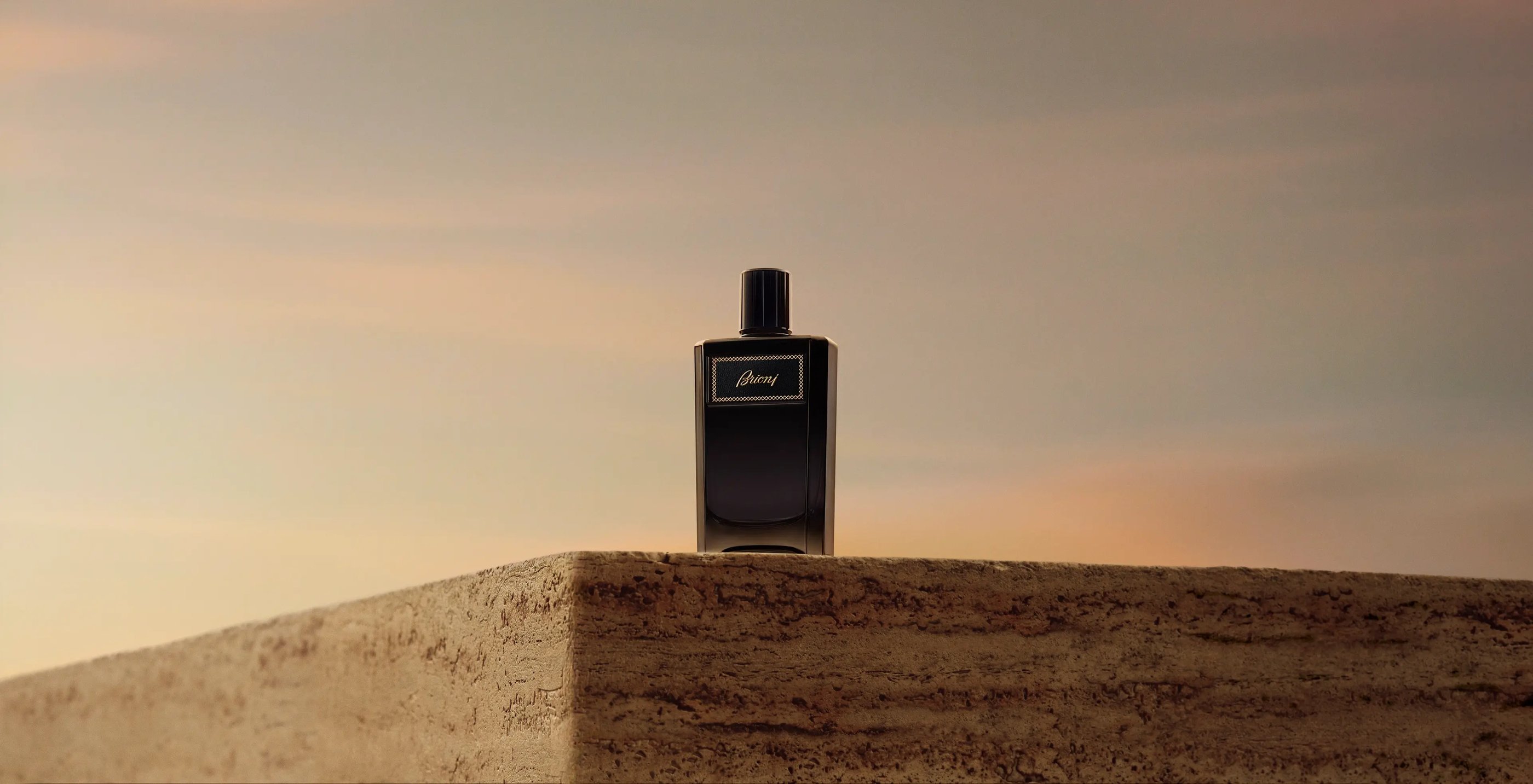 brioni fragrance bottle graphic