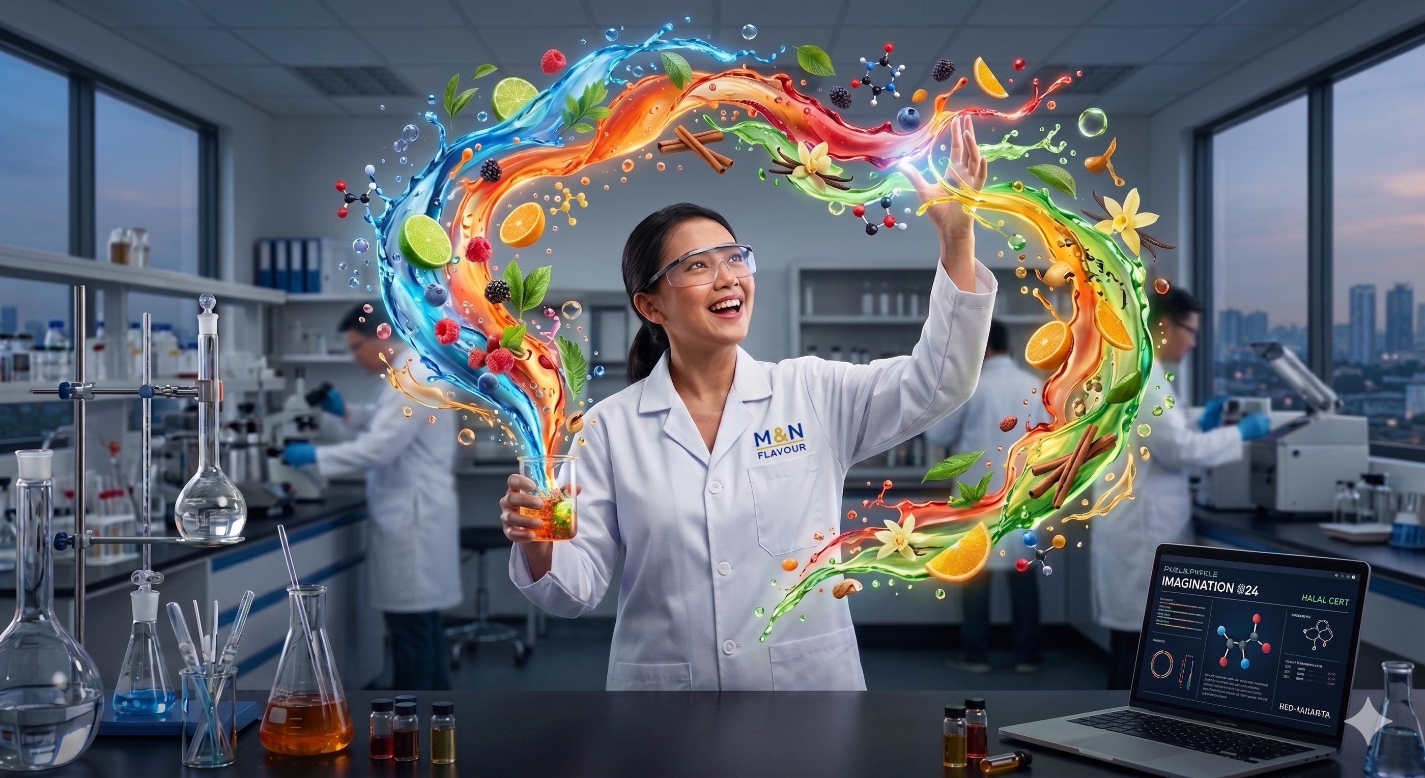 Flavour development supported by laboratory testing and application expertise