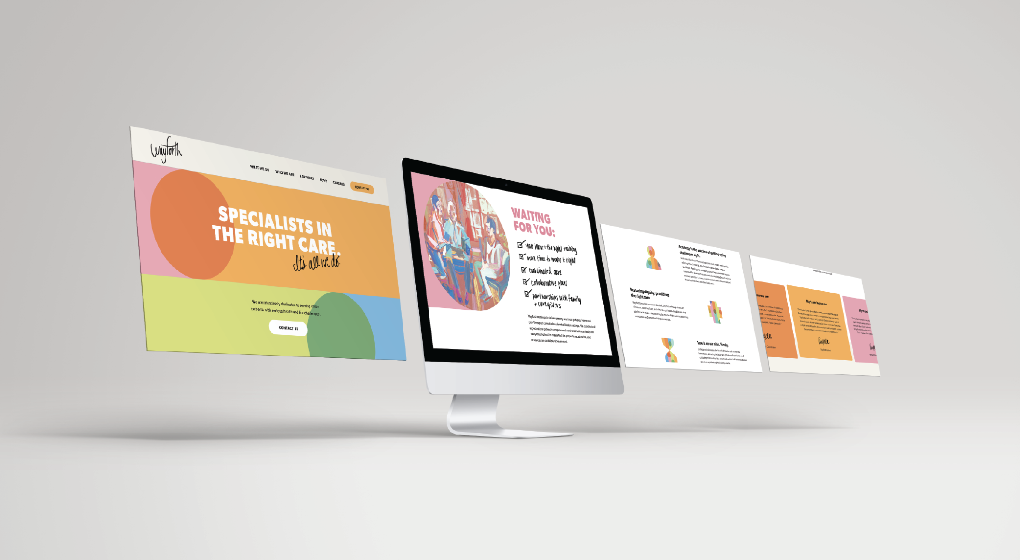 Wayforth Healthcare Website Design