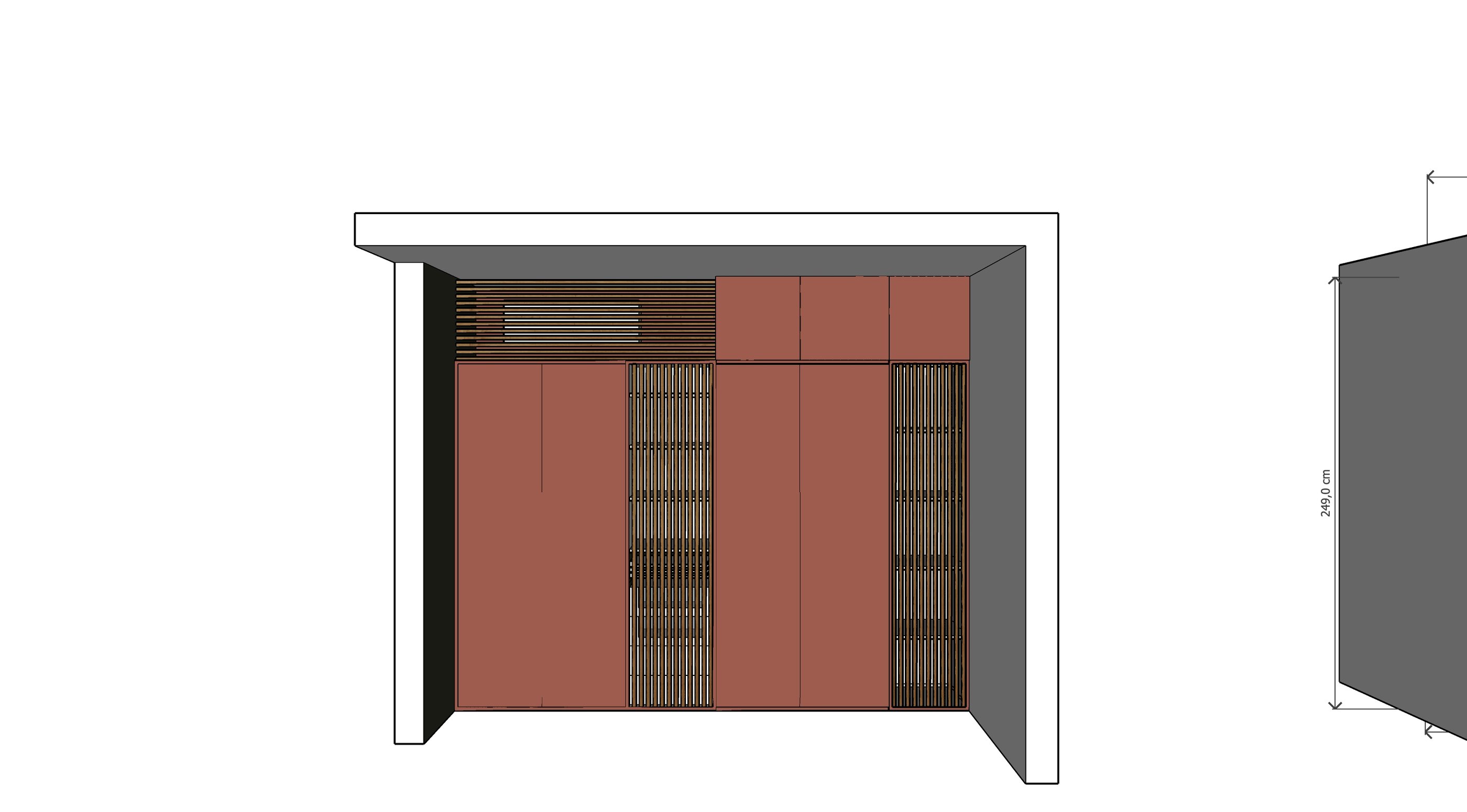Conception d'un meuble sur mesure