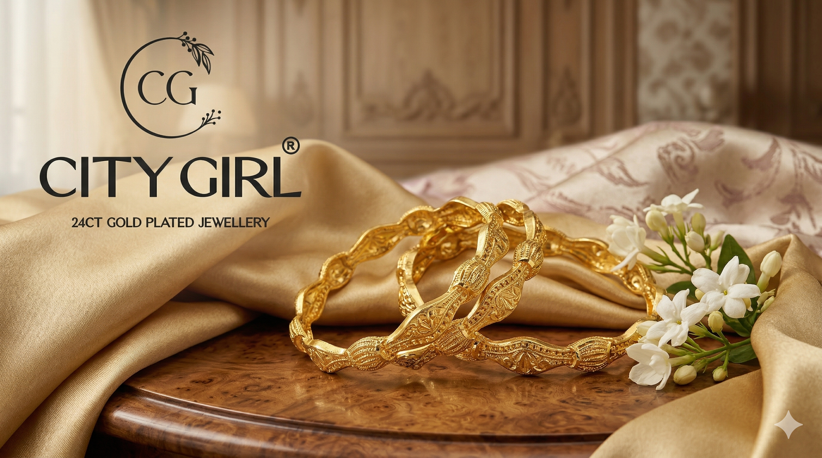 Gold imitation bangles India — affordable luxury jewellery citygirljewellery.com