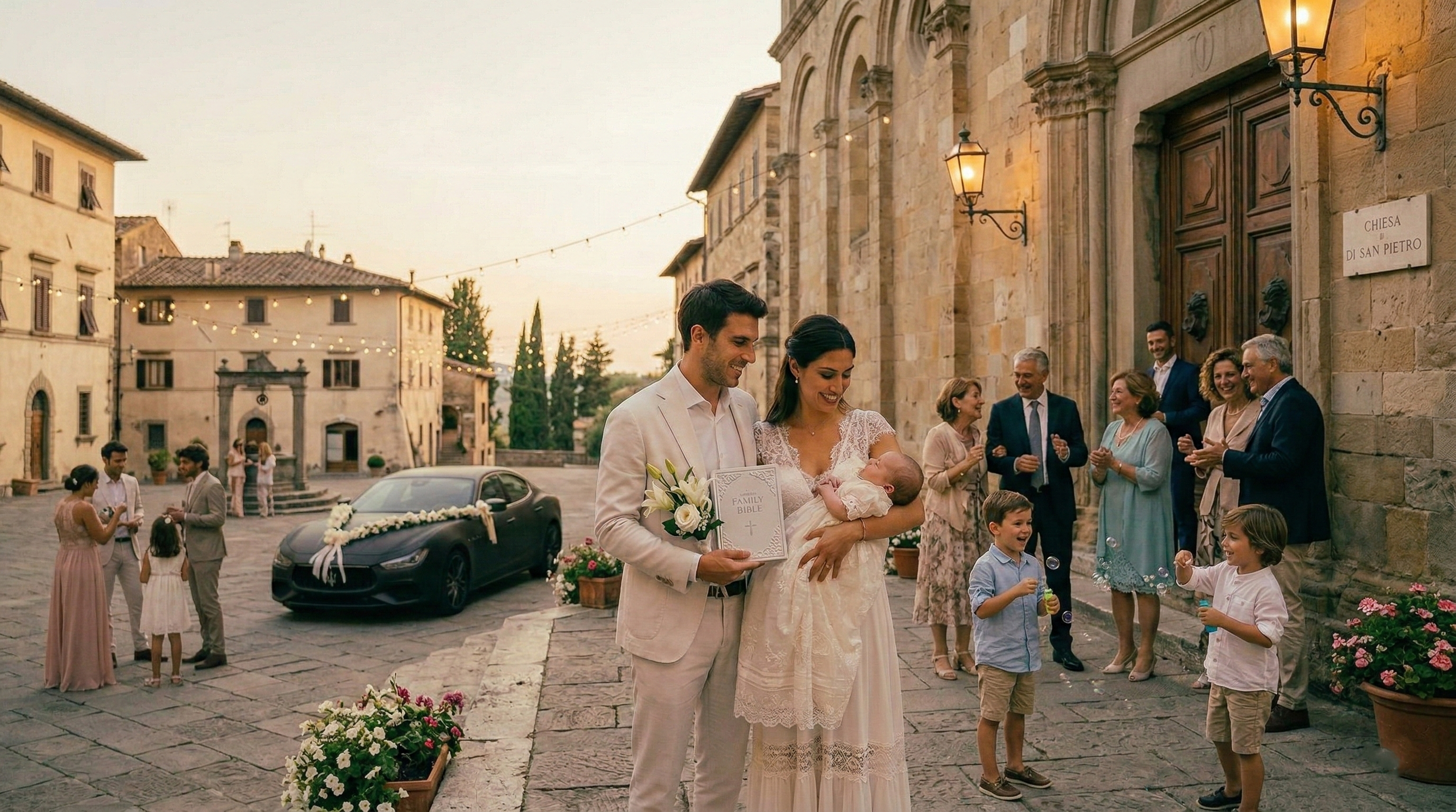 Noleggio Maserati Ghibli per Evento Religioso