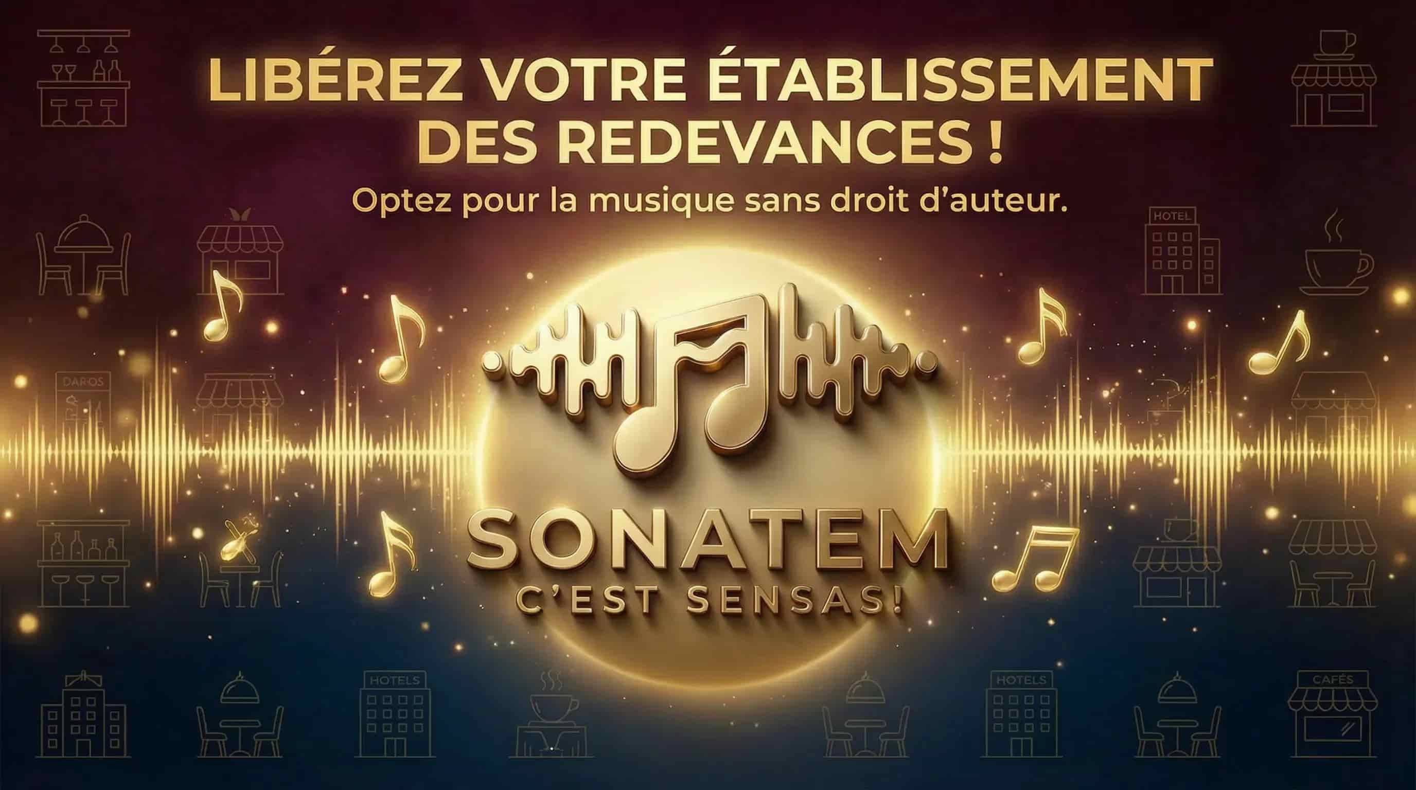 Partenaires solutions de sonorisation commerciale sans redevance pour restaurant, boutique, hôtels.