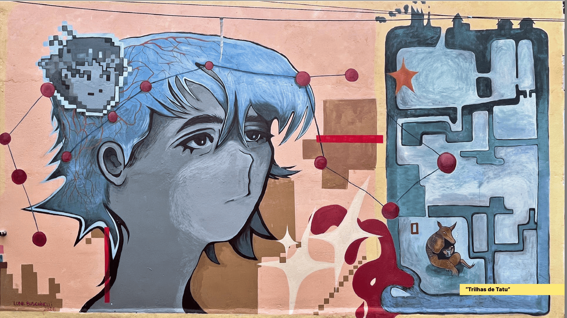 Luna Buschinelli, conhecida por sua sensibilidade em temas sociais, explorou a ligação entre os cami