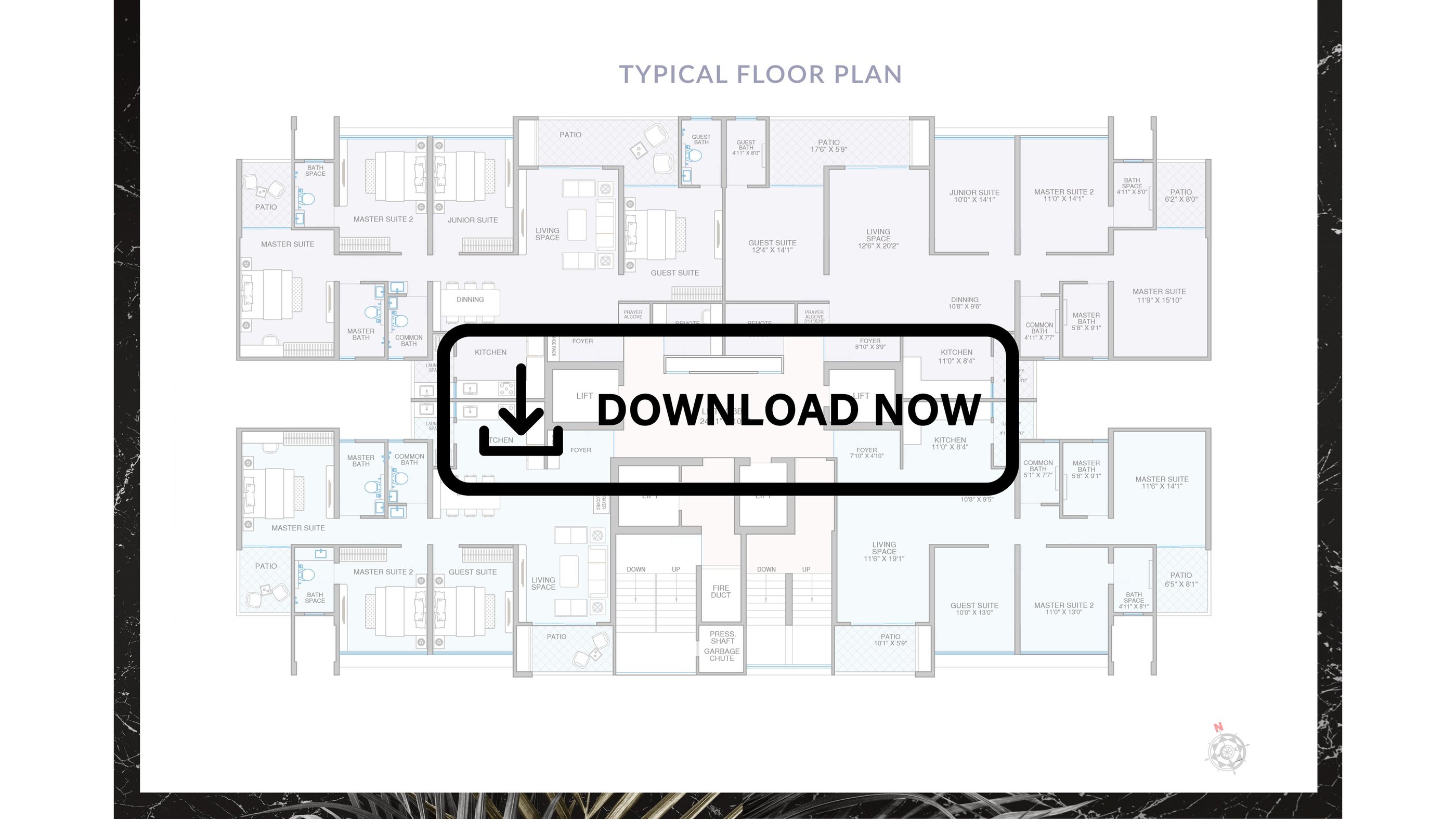 Floor plan Shubh Tristar