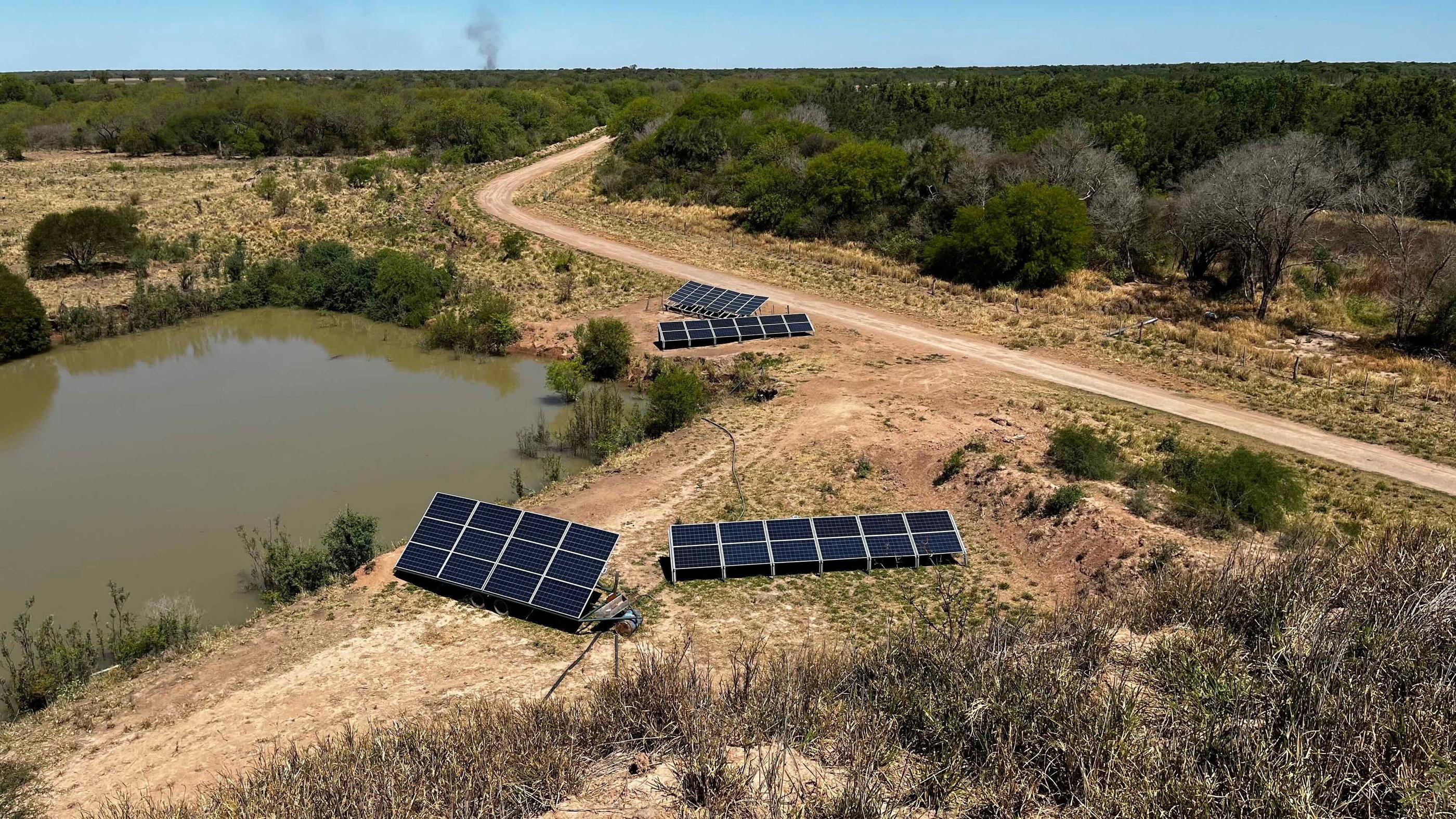 bombeo solar lorentz para ganaderia en campo de formosa