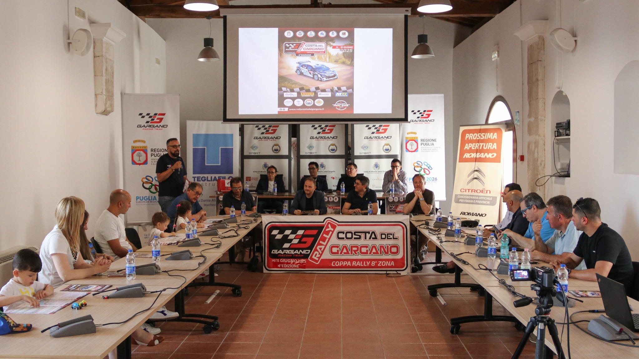 Rally Costa del Gargano 2025 conferenza stampa