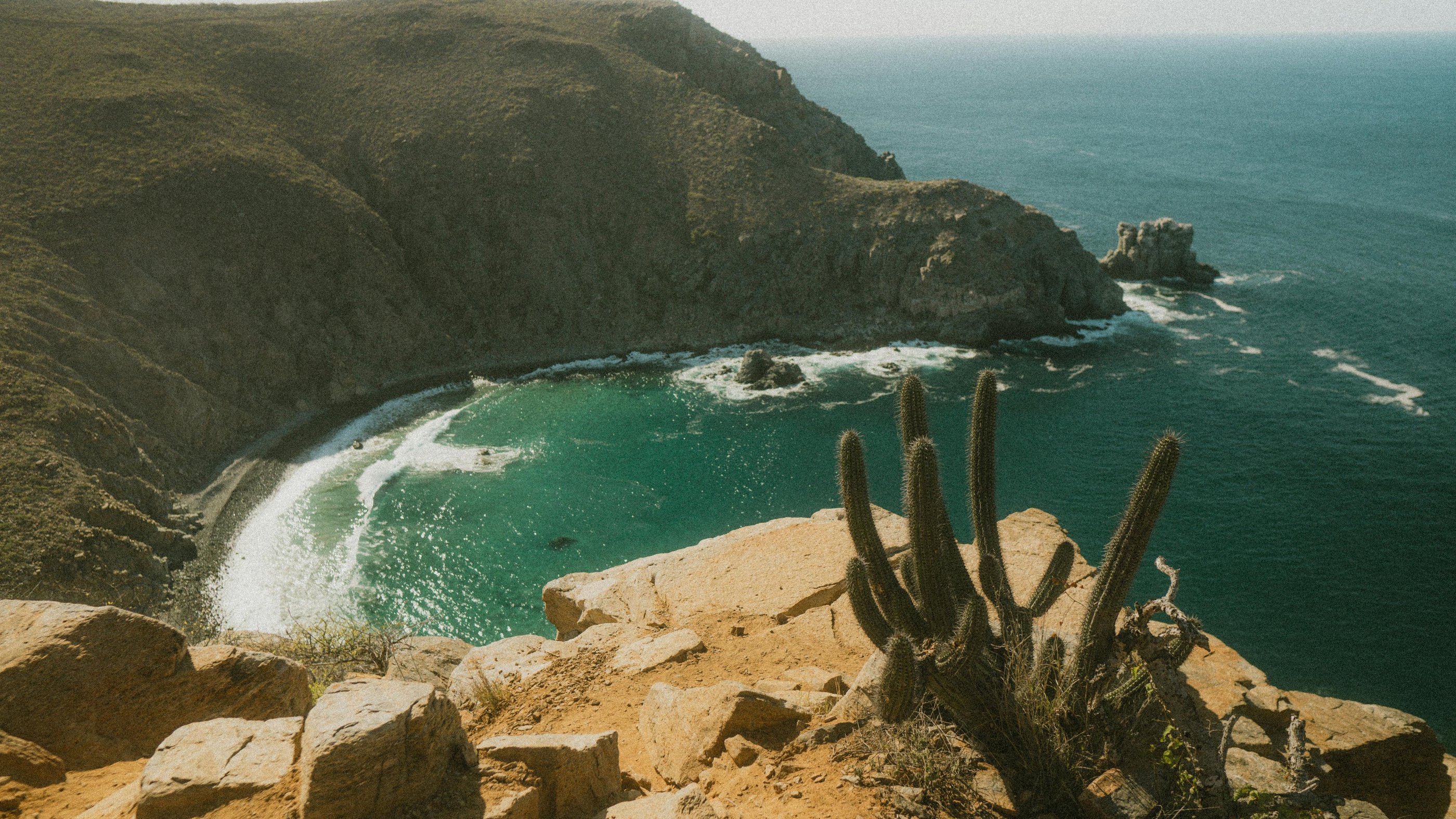 Todos Santos playa y desierto en Baja California Sur
