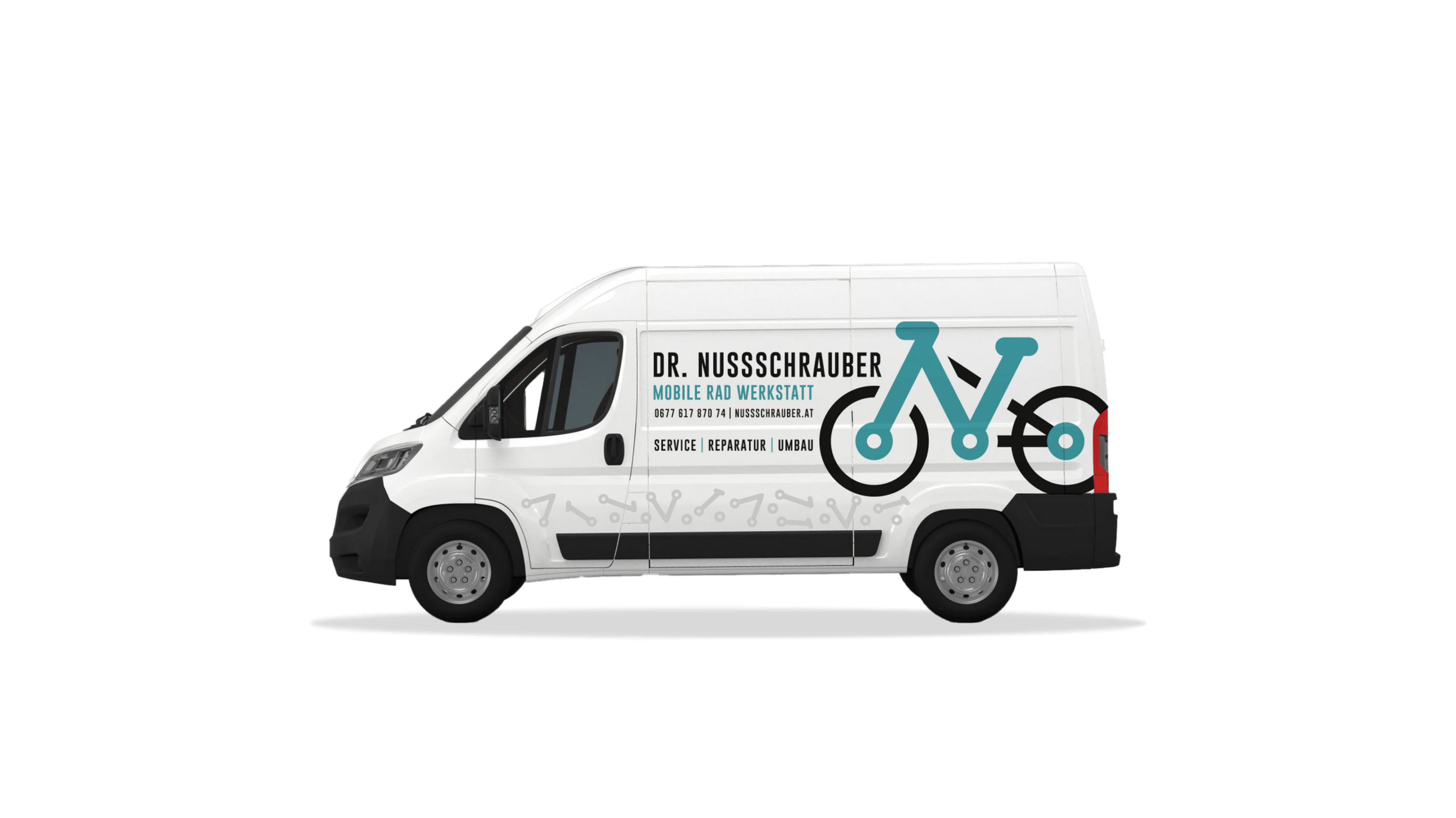 Werkstatt Bus mobil Rad Nussschrauber