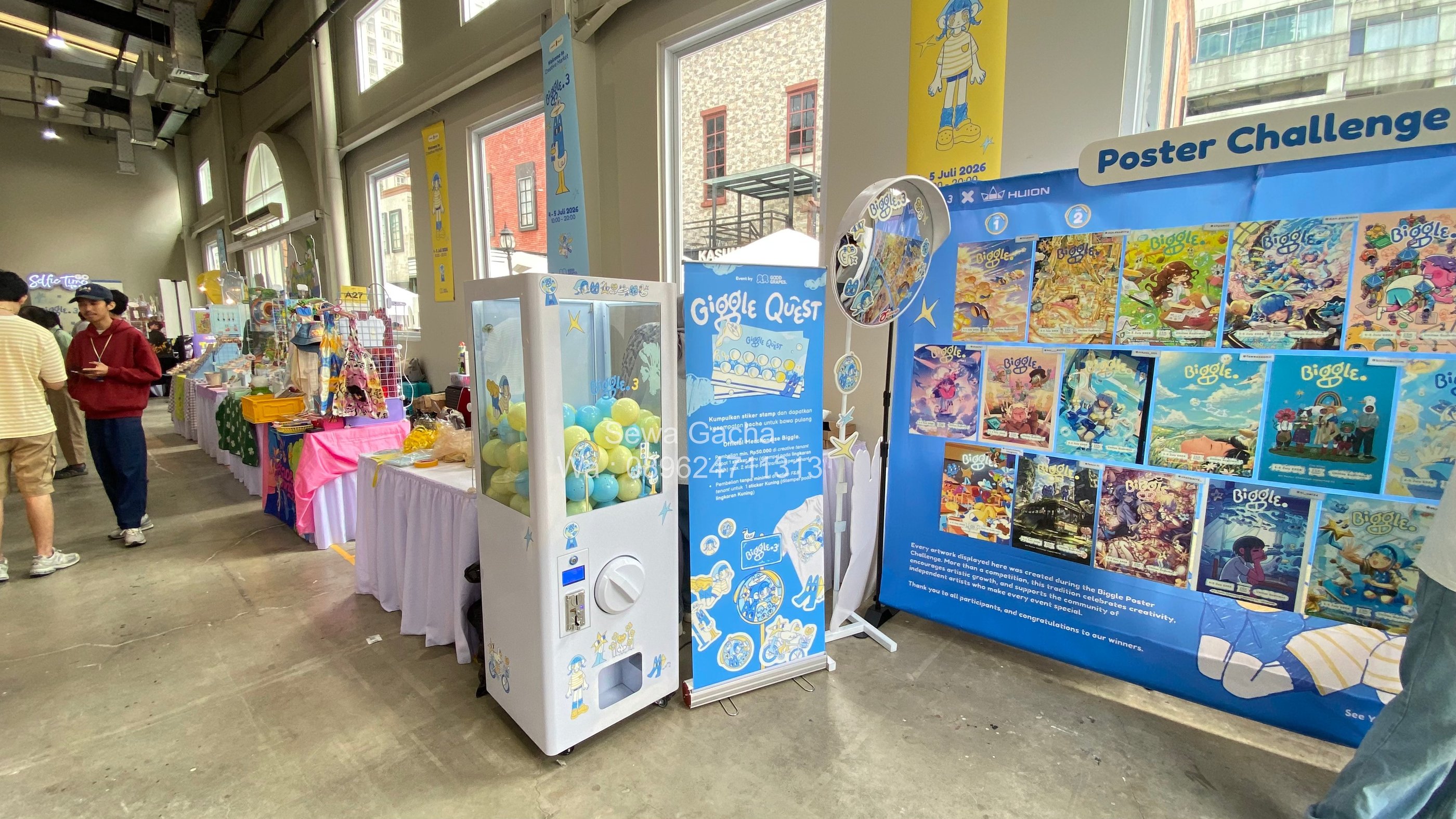 Sewa gacha untuk event jakarta