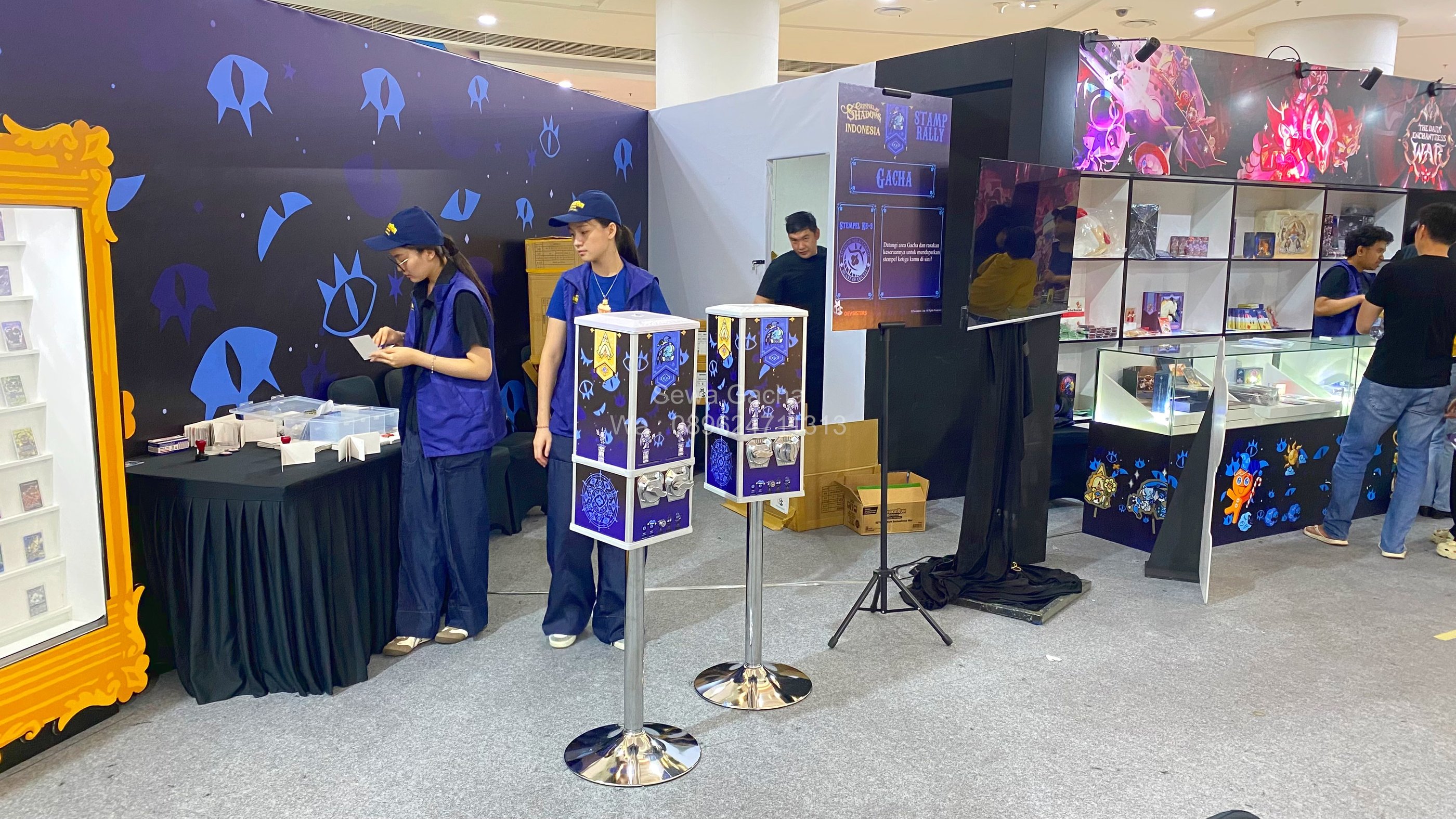 Sewa mesin gacha kartu jakarta
