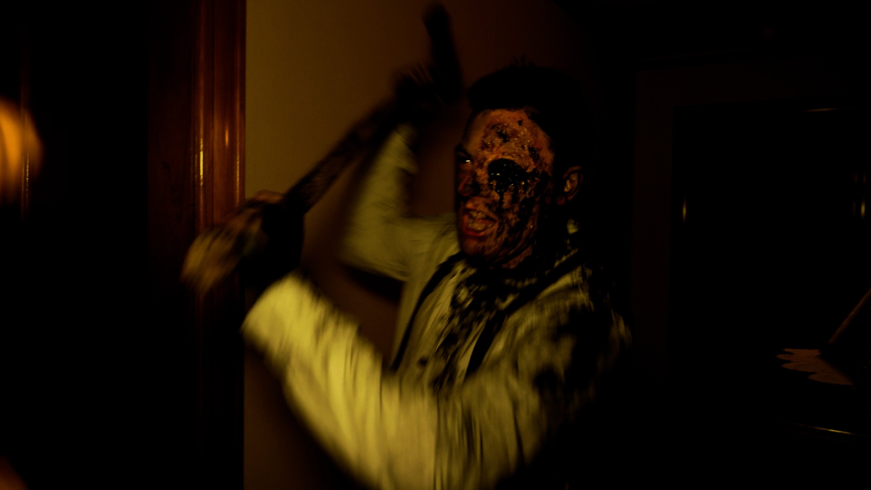 Nathan Green, Corrupted Axe Murderer, 1000 steps, 2020