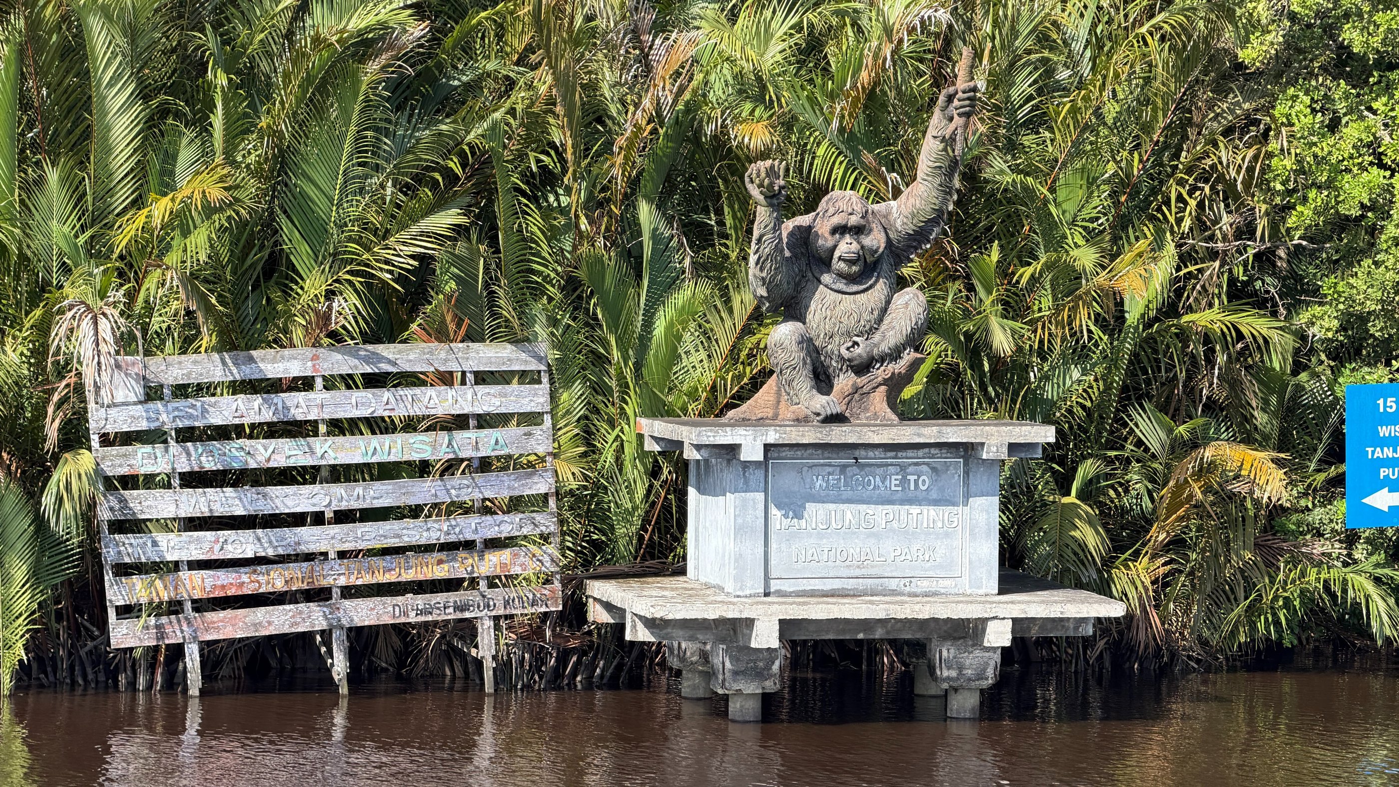 Statue of Tanjung Puting National Park