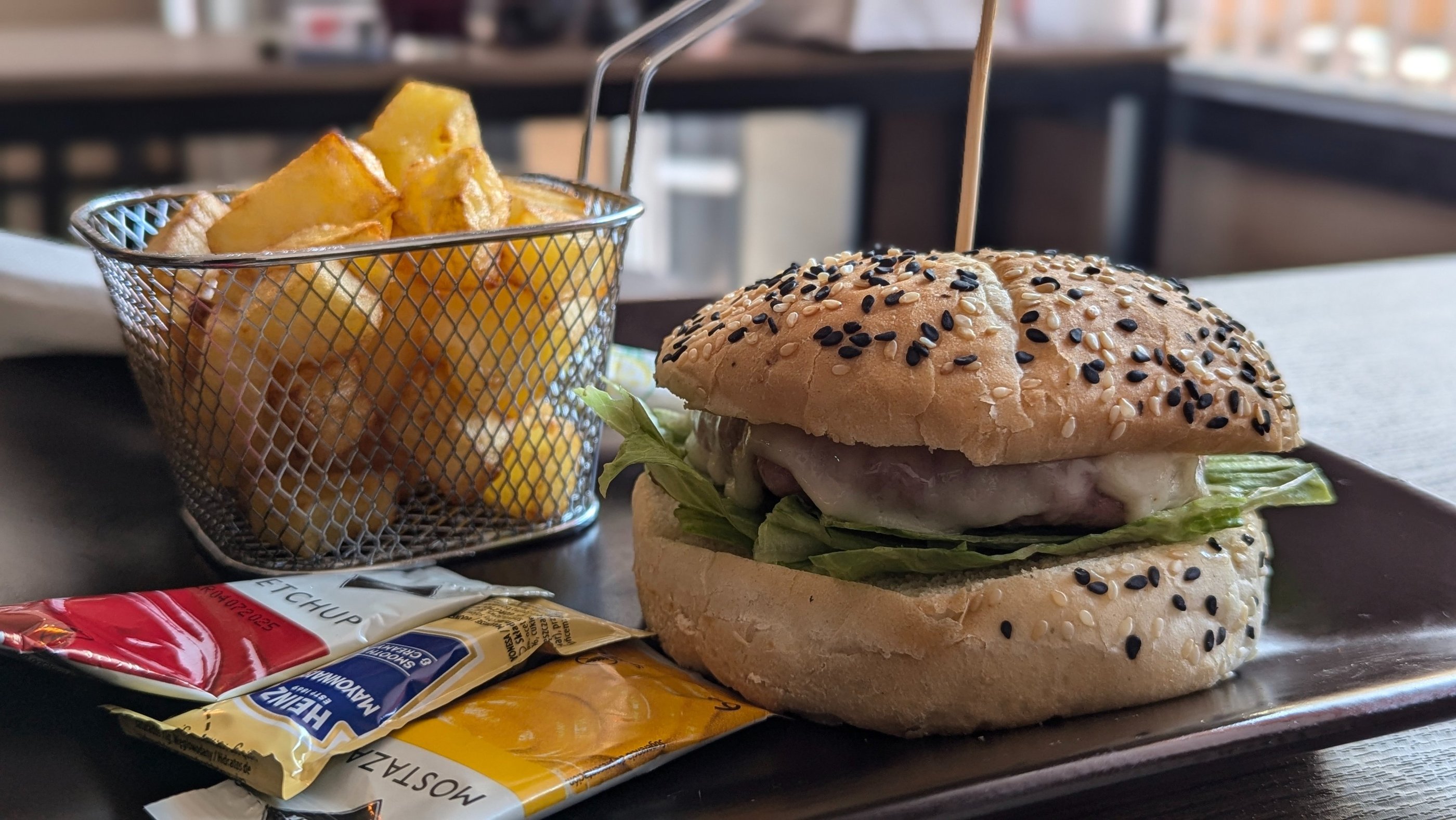 hamburguesa simple de bar el origen