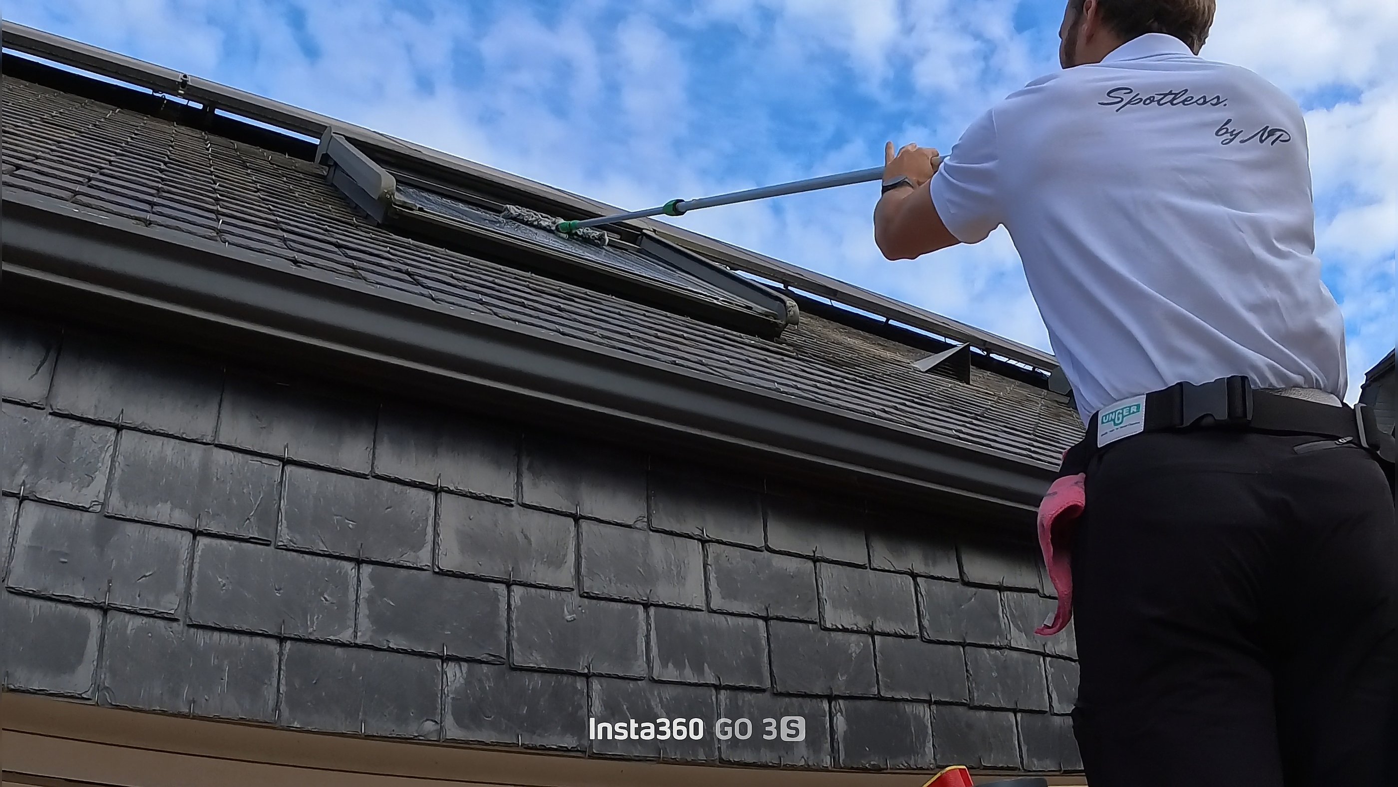 Nettoyage vitre velux