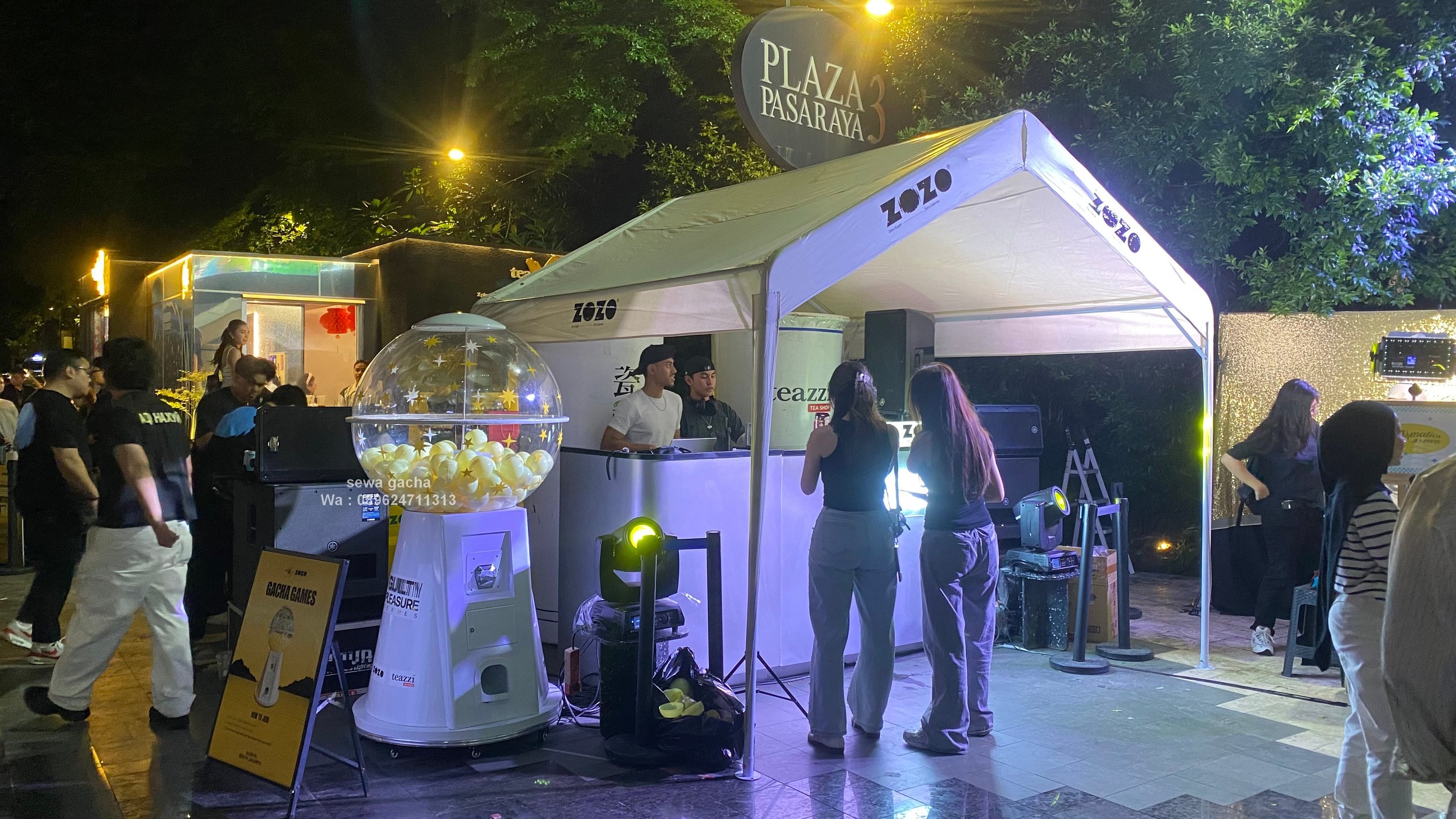 sewa mesin gacha gachapon jumbo