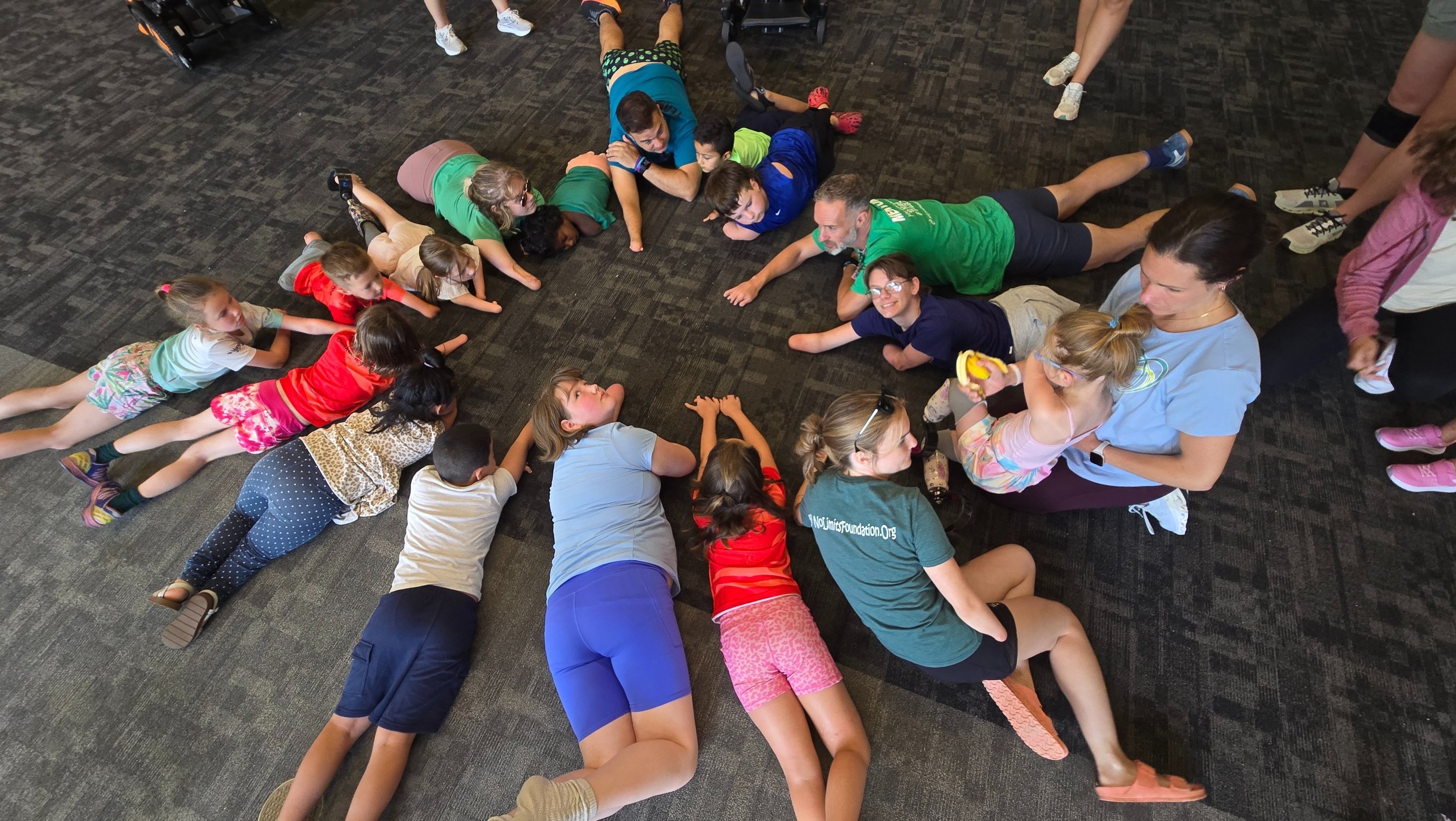 Group of people at Camp No Limits