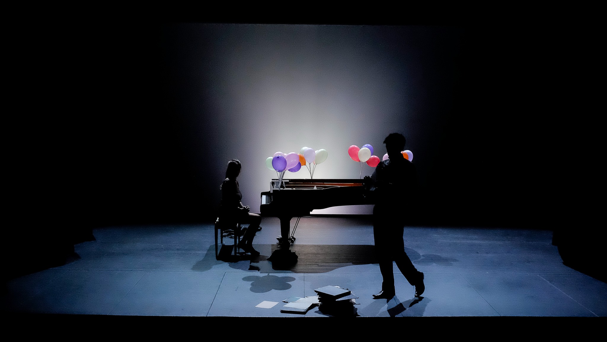 Duo Solo au Théâtre Royal de Namur, mise en scène de Philippe Beheydt