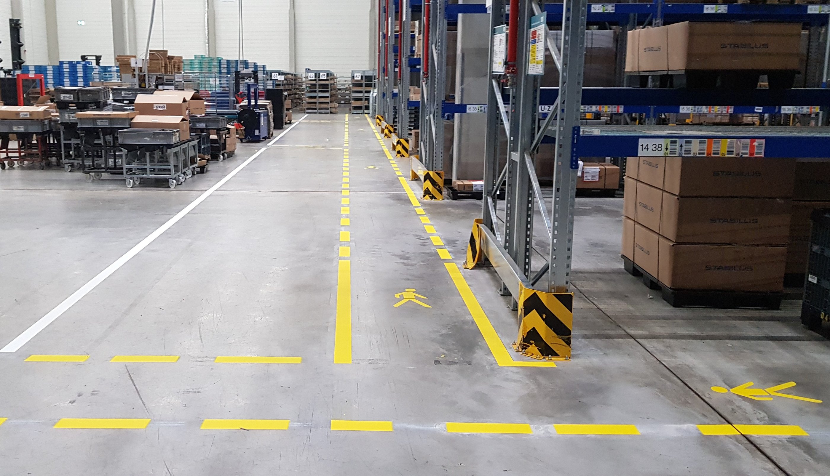 hallen markierung eiid markierung