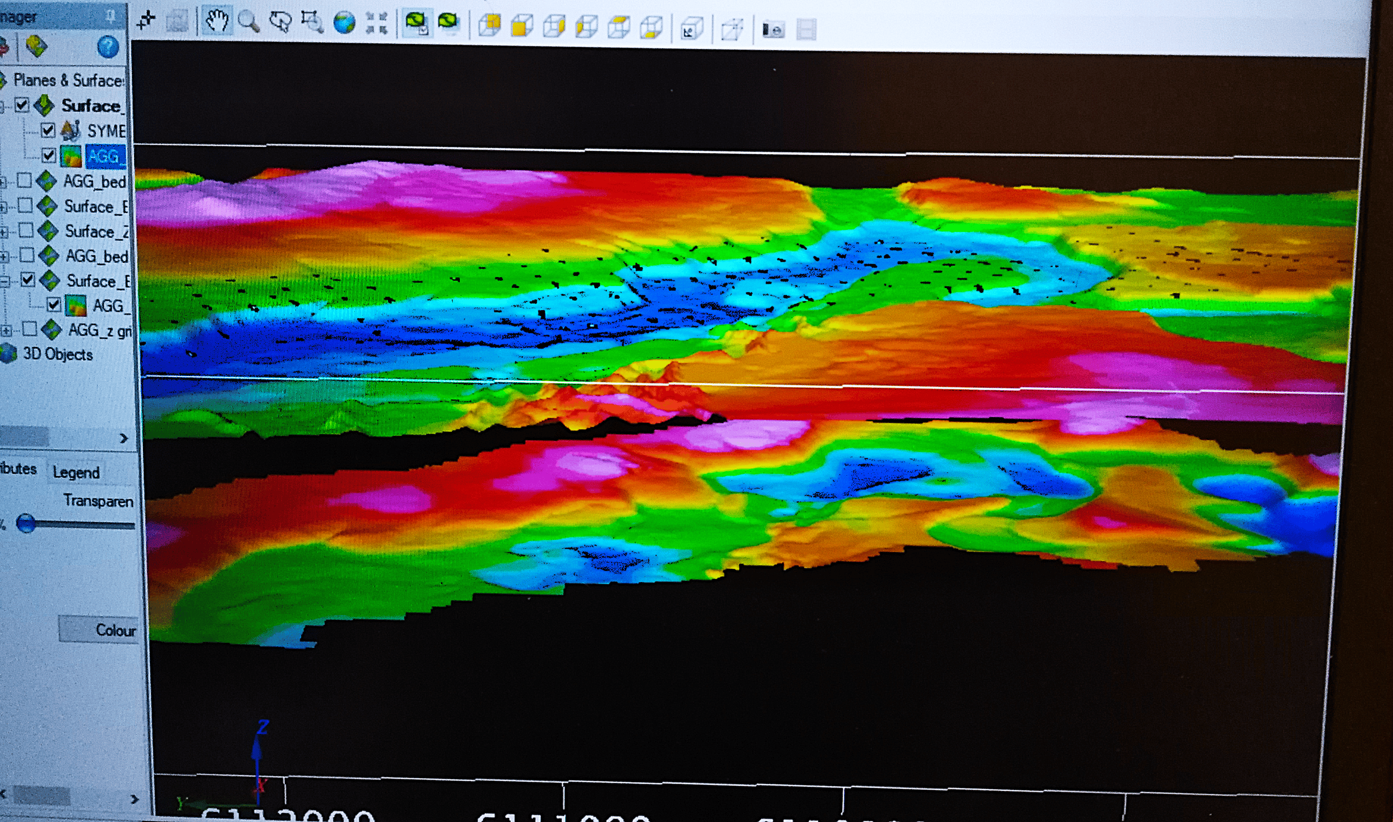 Interfaces del subsuelo 3D | Metodo Sismico