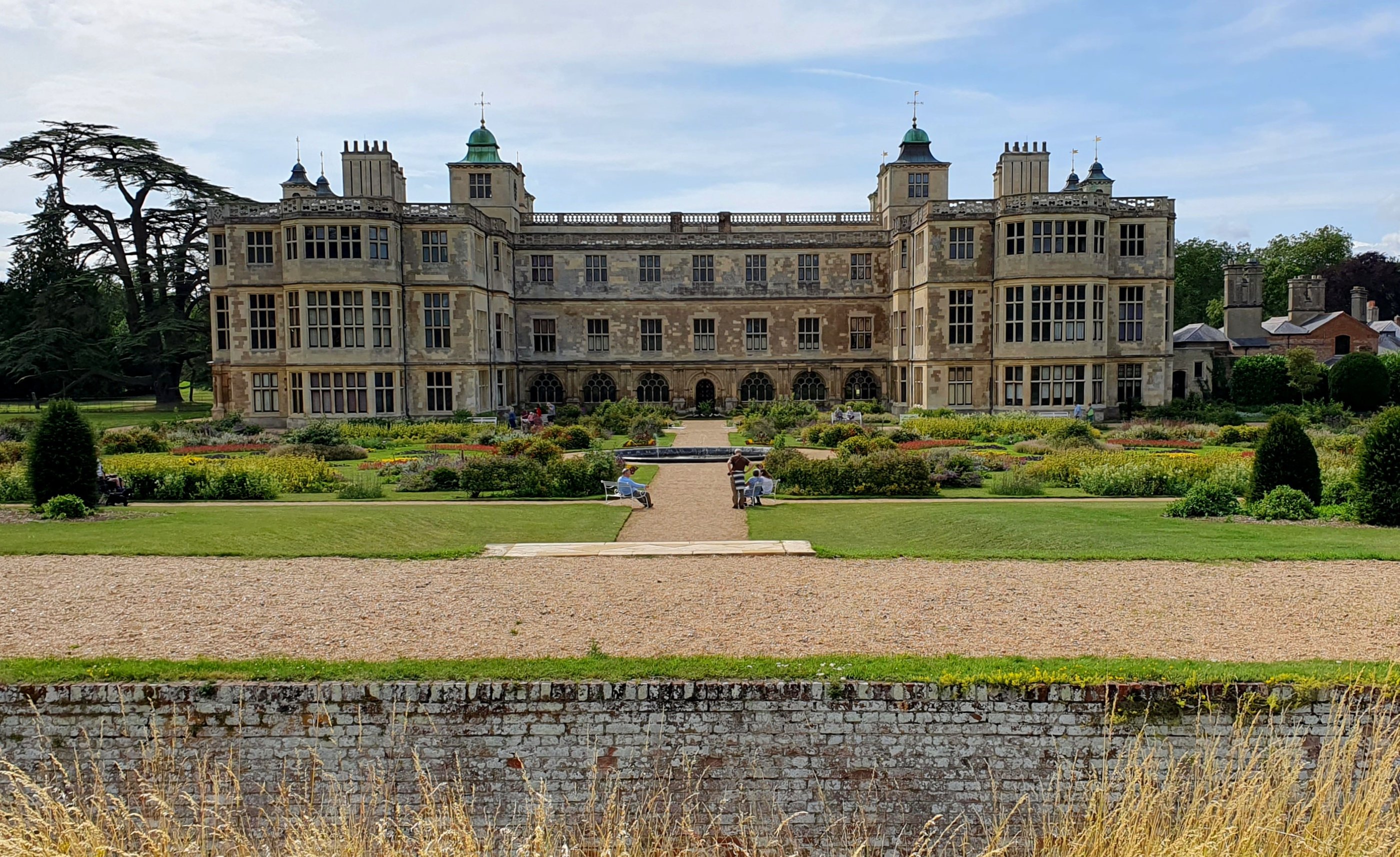 Audley End House, Cambridgeshire, rear view.