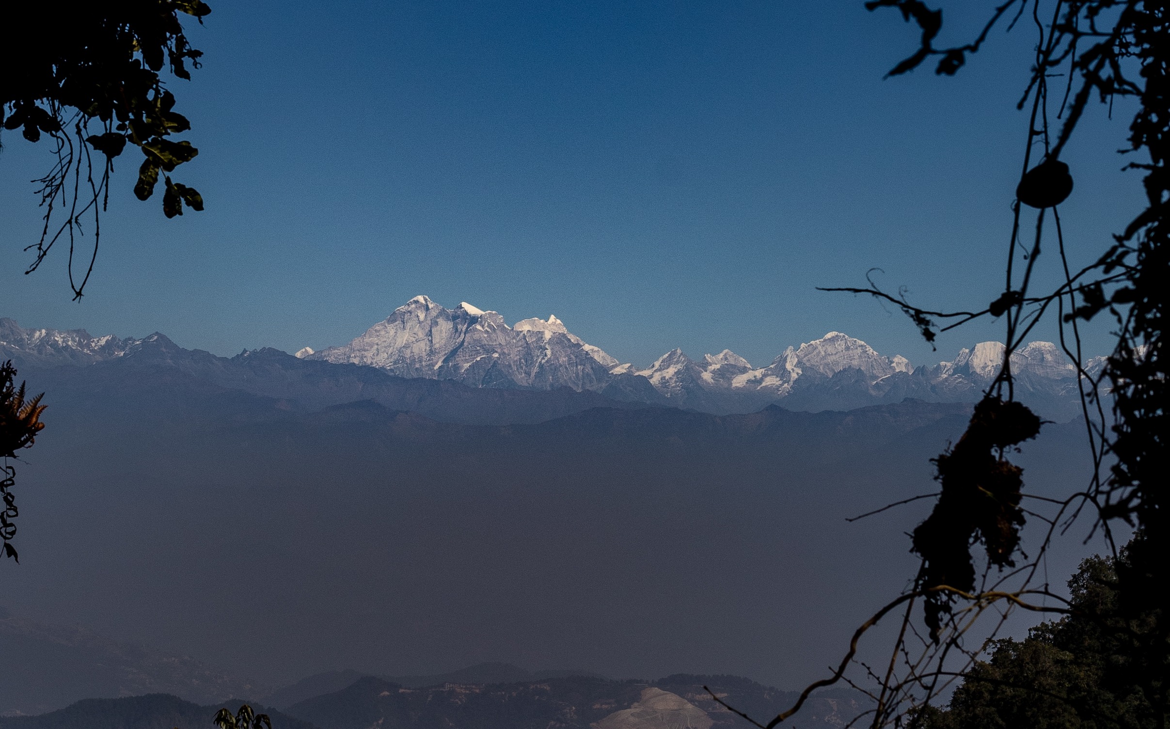 1 day hike, short hike, kathmandu, nepal, phulchoki, himalayas, temple, hindu, buddhist, prayer flag