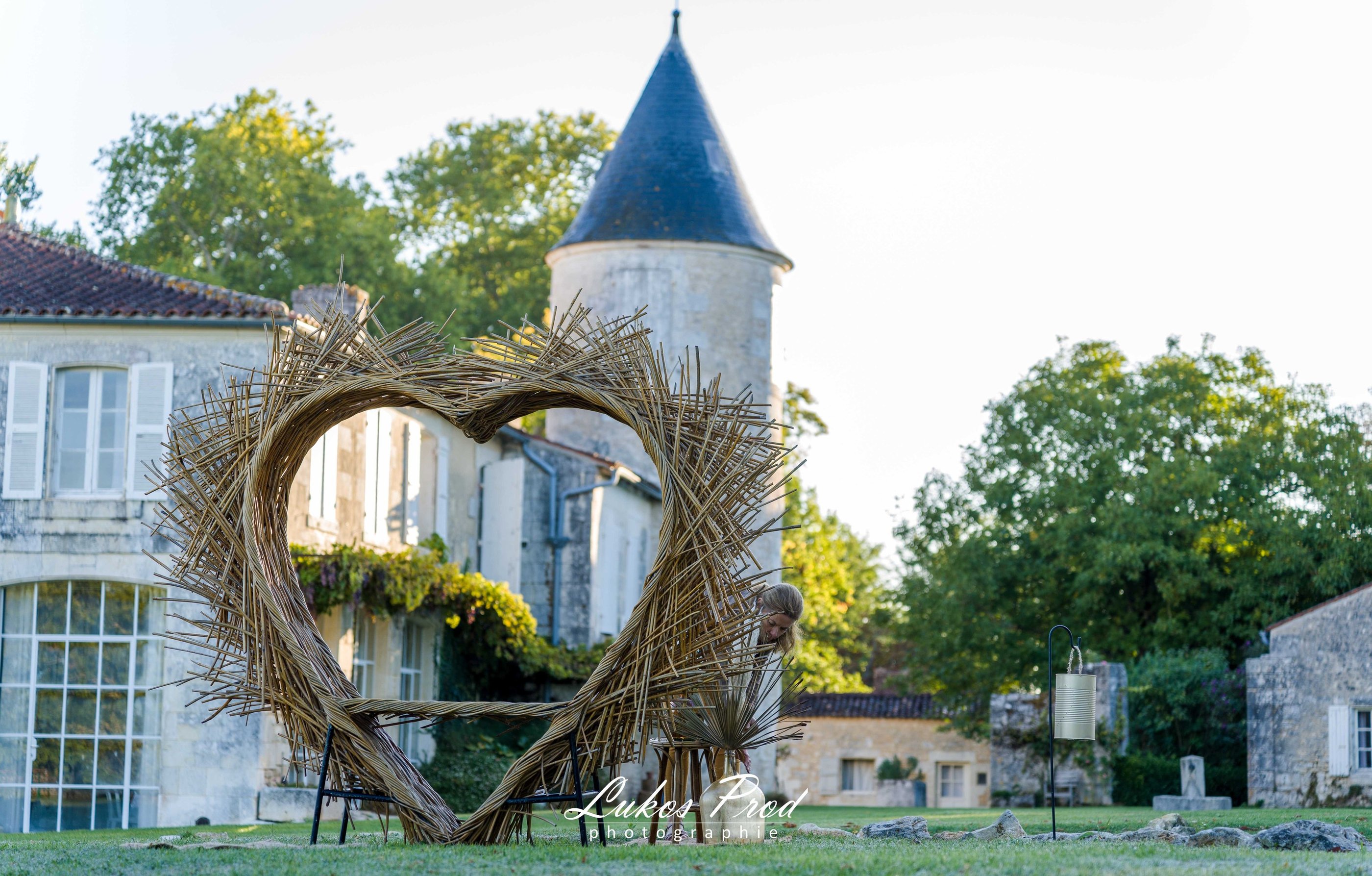 mariage Saintes chateau de mouillepieds cérémonie lumière naturelle