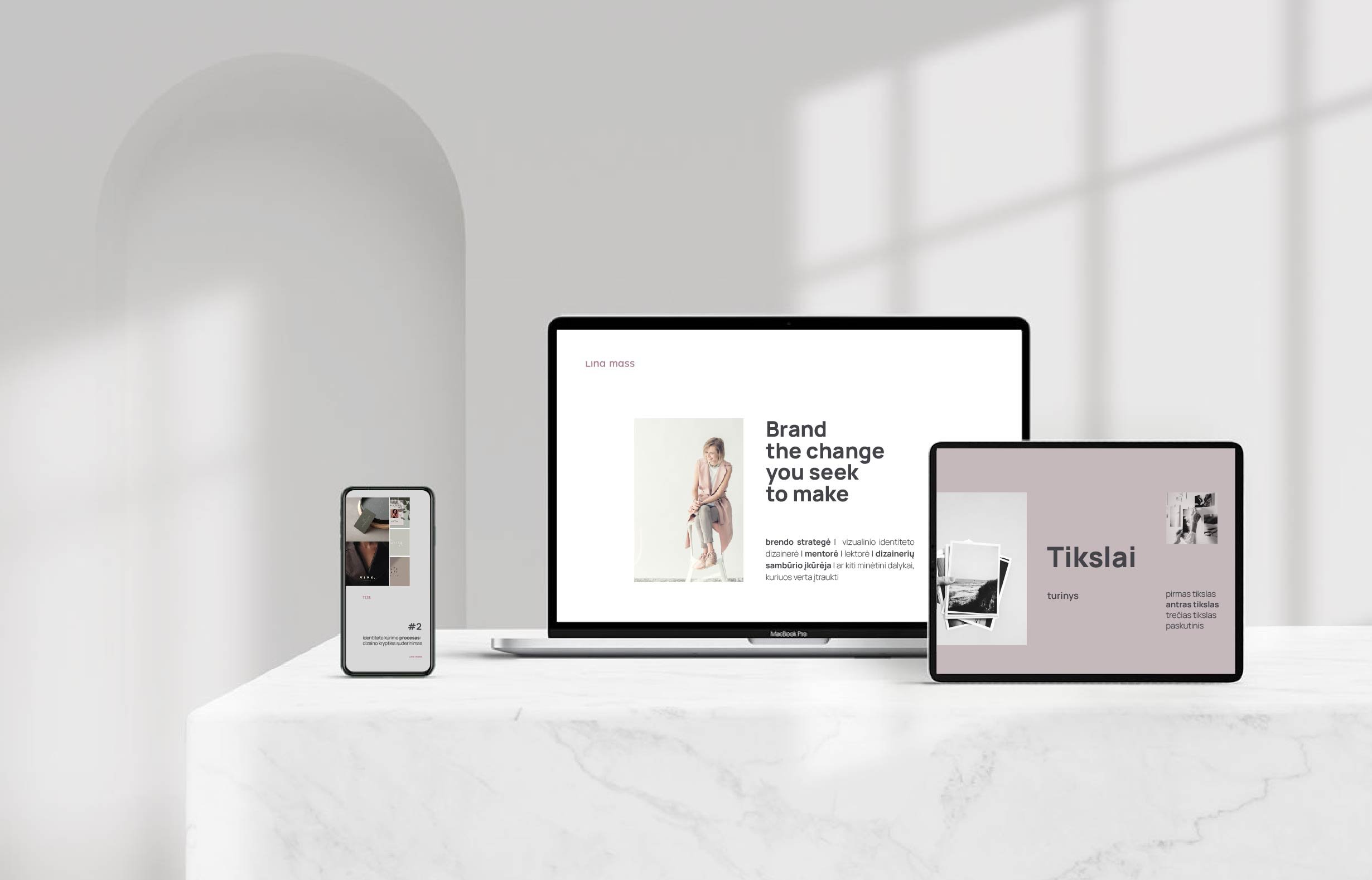 lina mass prekės ženklo vizualinė komunikacija