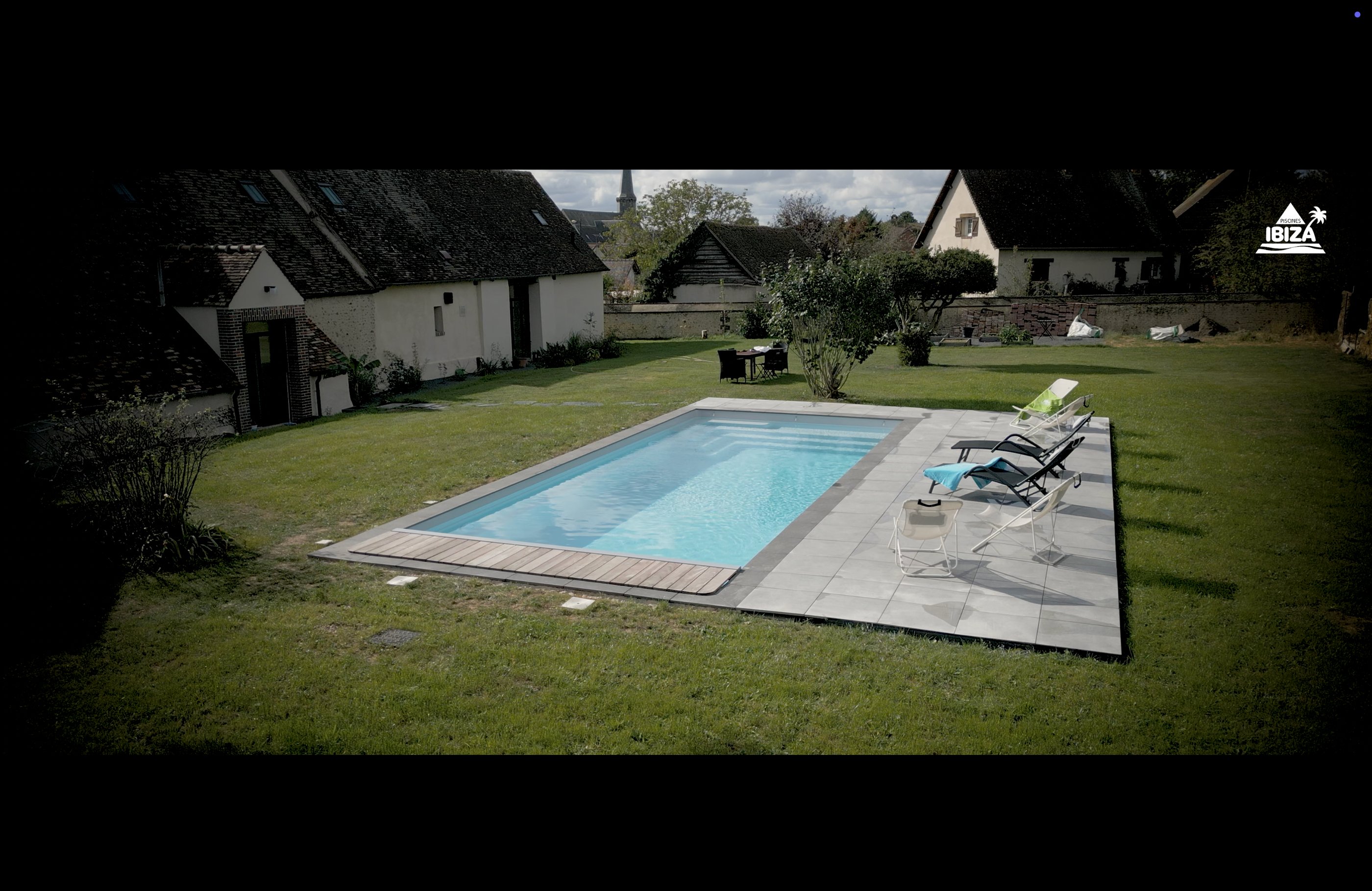 Réalisation pour la société Piscine Ibiza