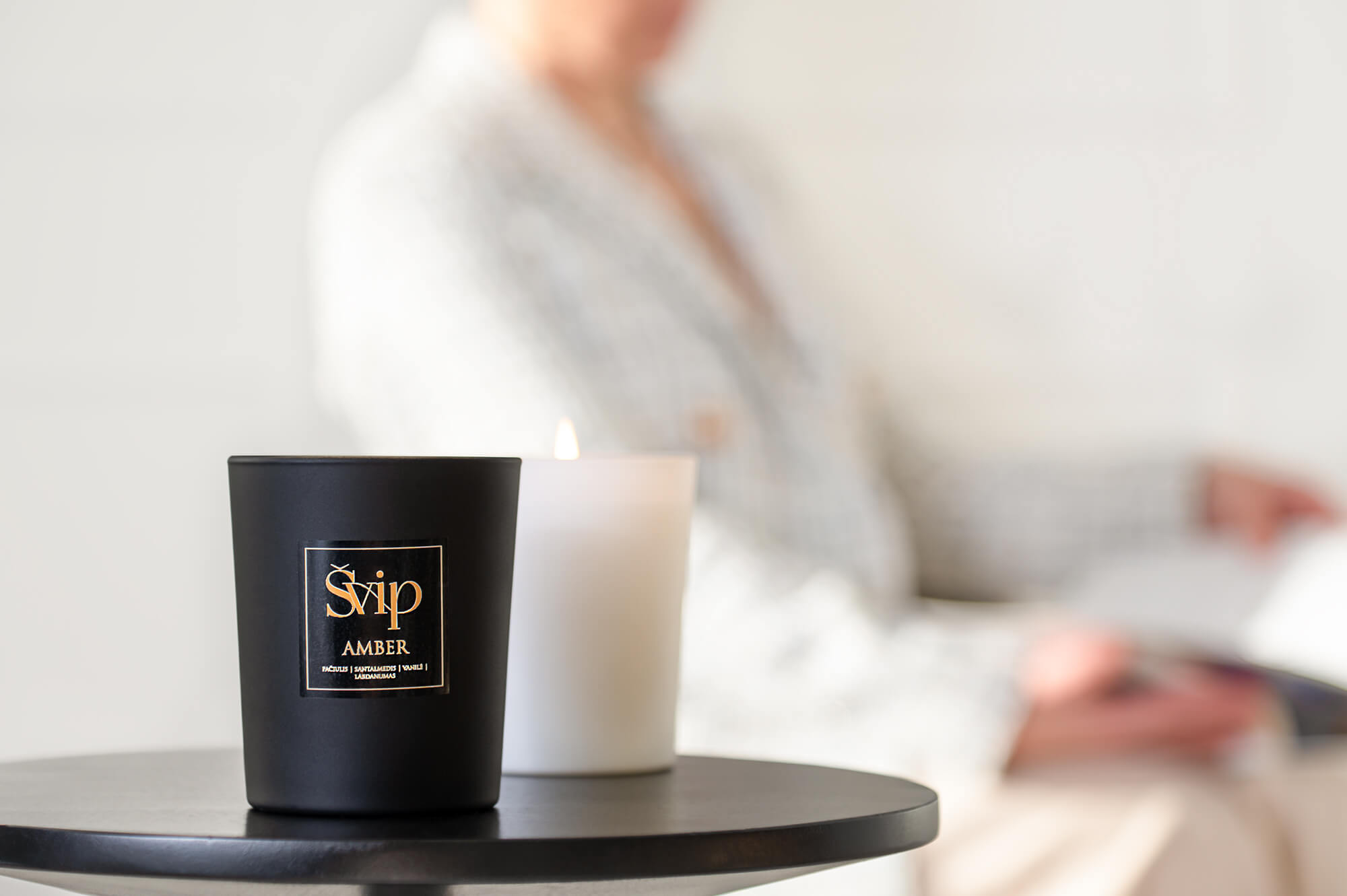 Kvapioji žvakė namams AMBER