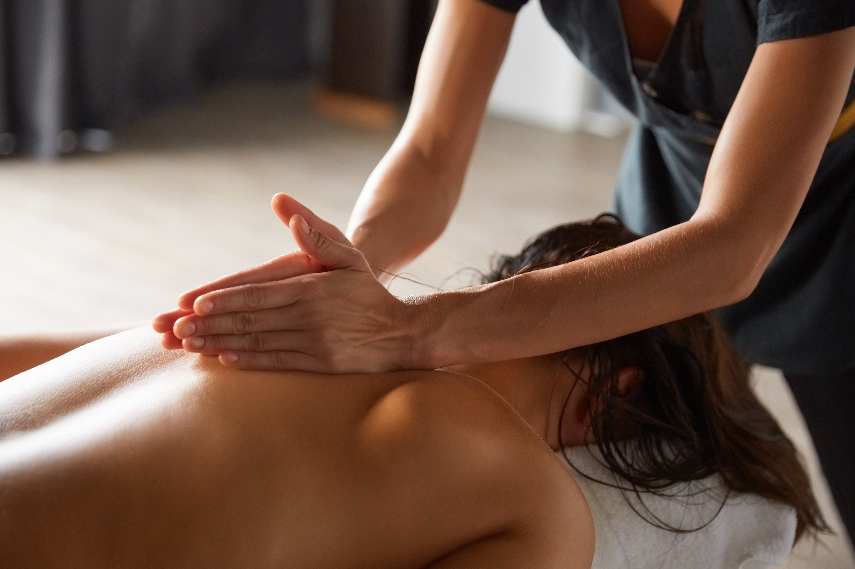massage à l'huile