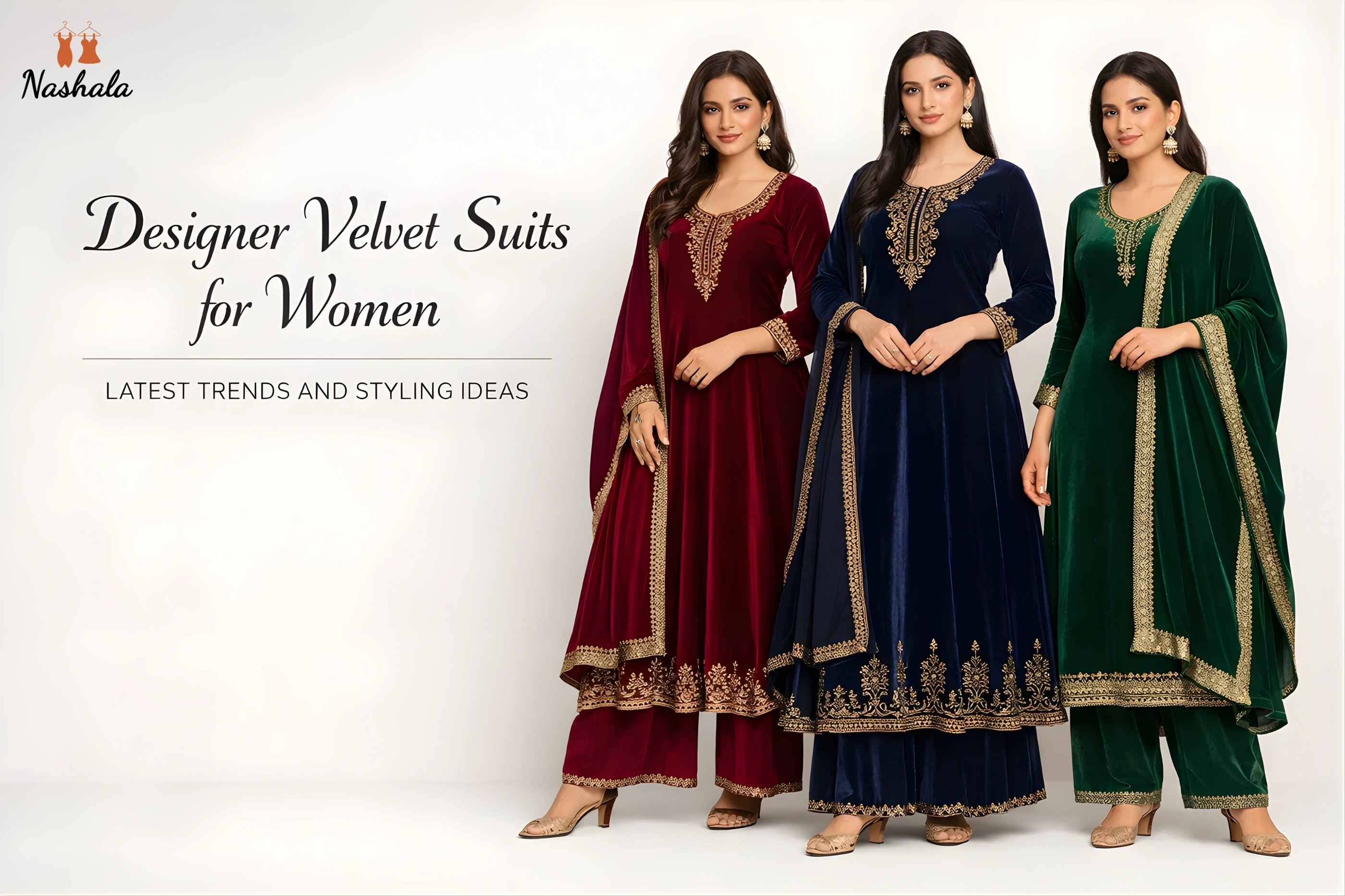 Designer velvet suit for women latest trends styling ideas and perfect outfit