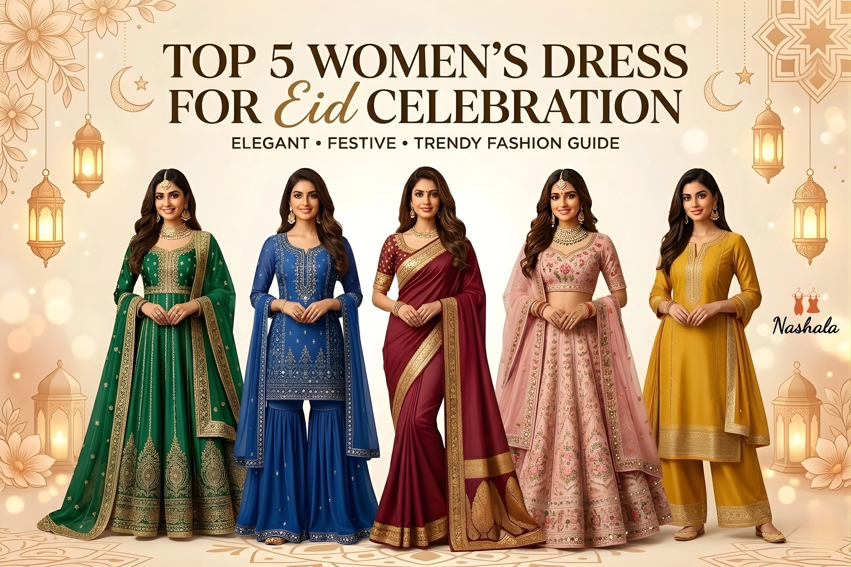 Top 5 Eid Outfits for Ladies