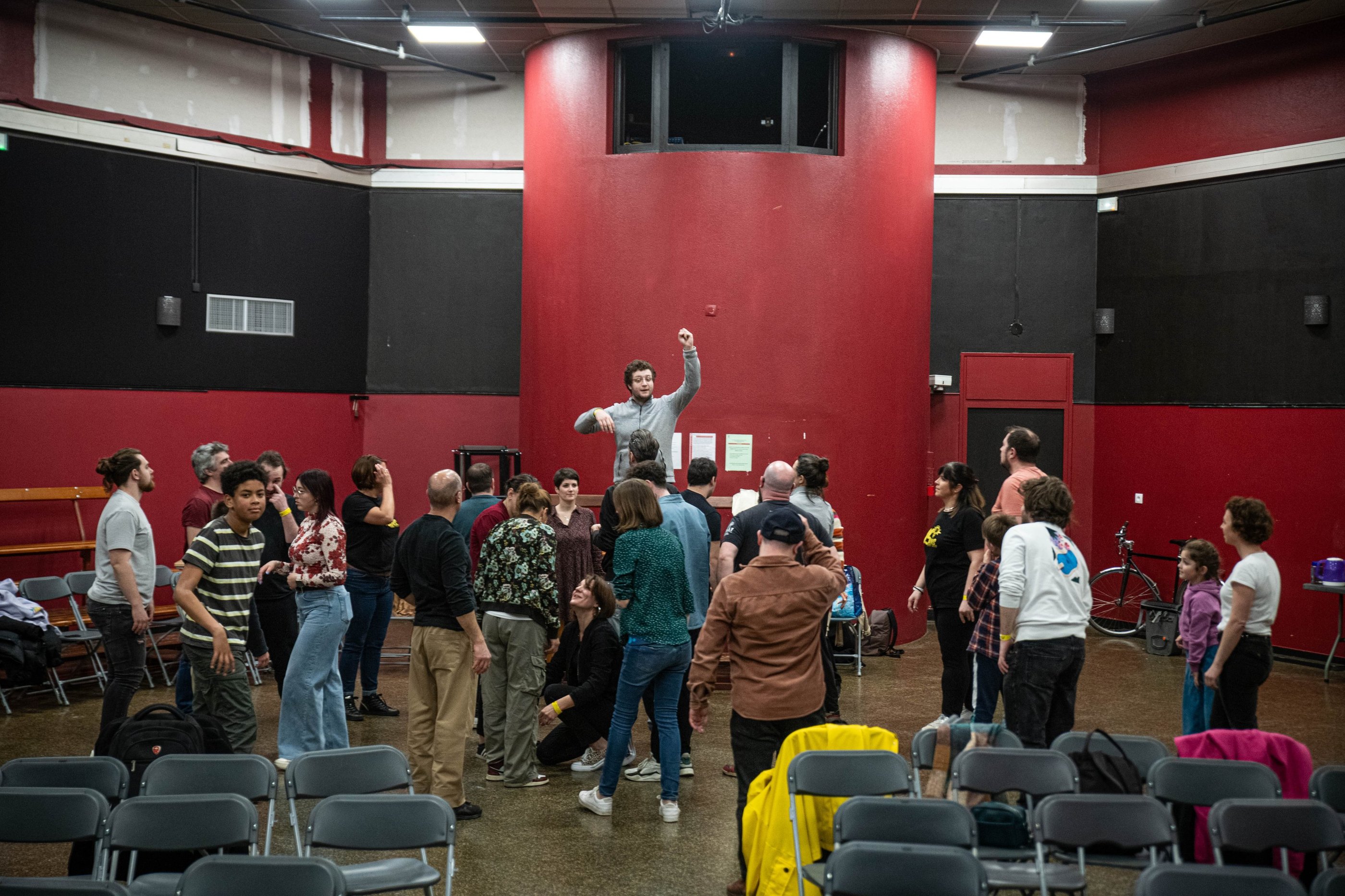 Photo stage d'improvisation Constellations Éphémères