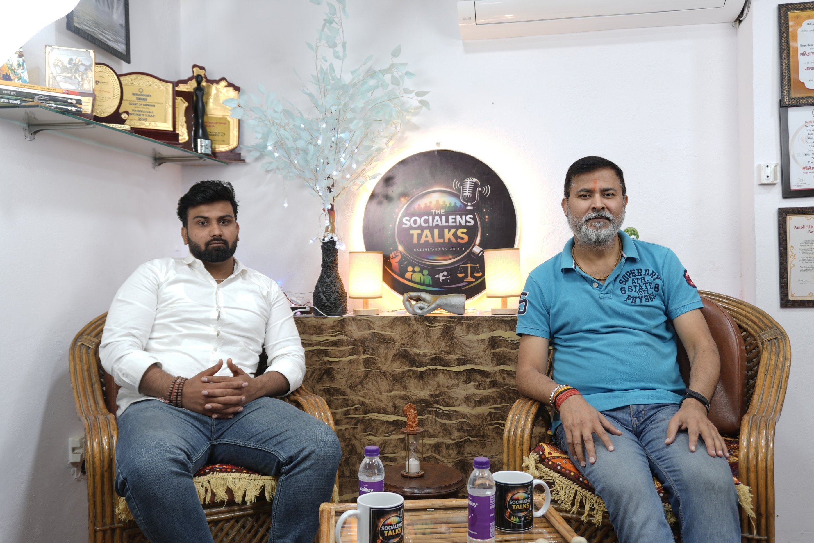 Chirag Tanwar Swami Ji podcast on spirituality and reality The Socialens Talks