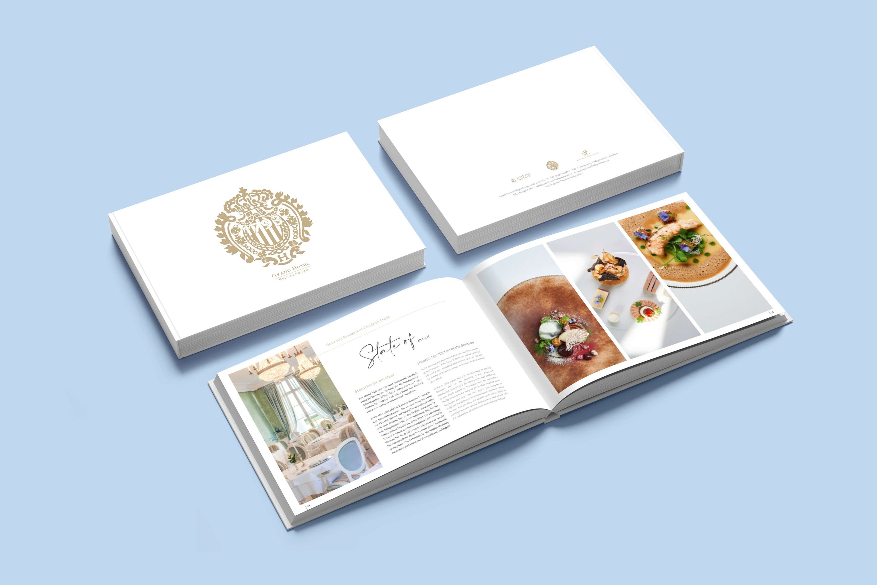 Mock-up des 1793 Magazin vom Grand Hotel Heiligendamm