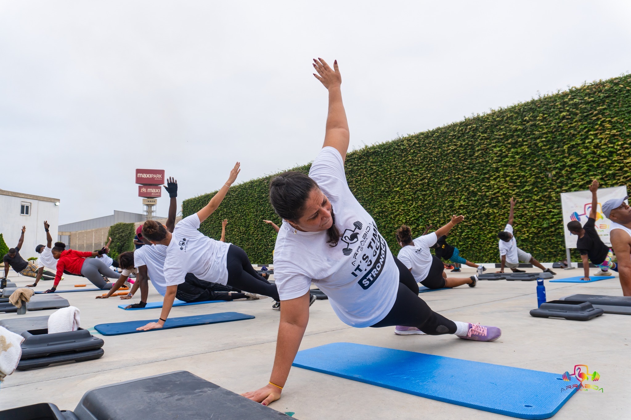 Treino no Arrábida Gym Benguela