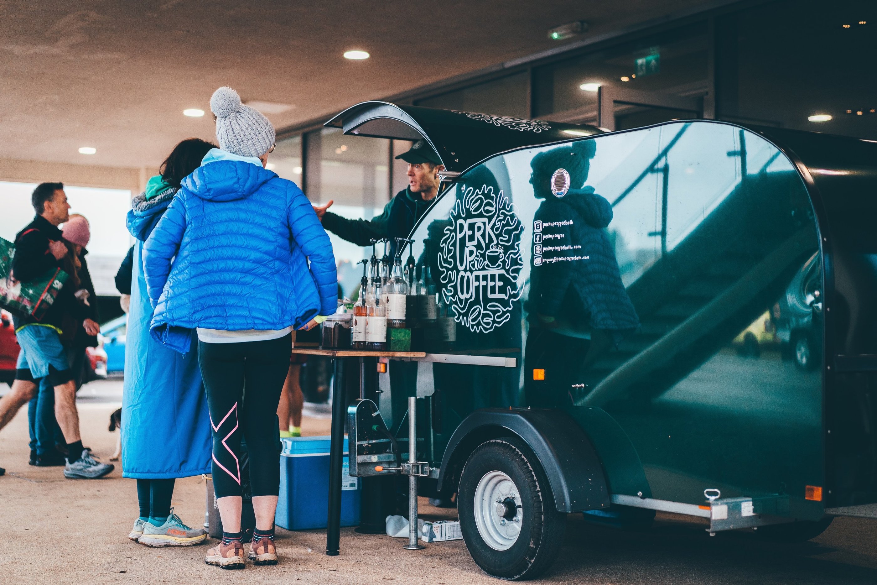Mobile Coffee cart at event