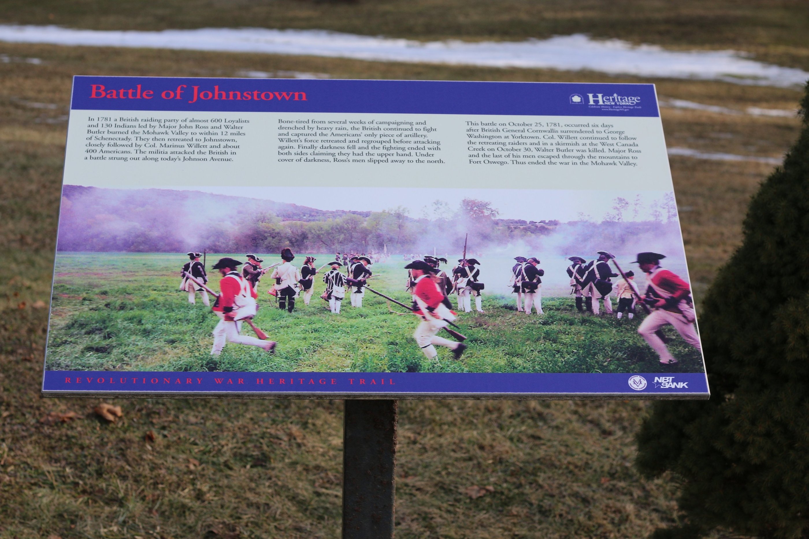 battle of johnstown new york information revolutionary war upstate ny