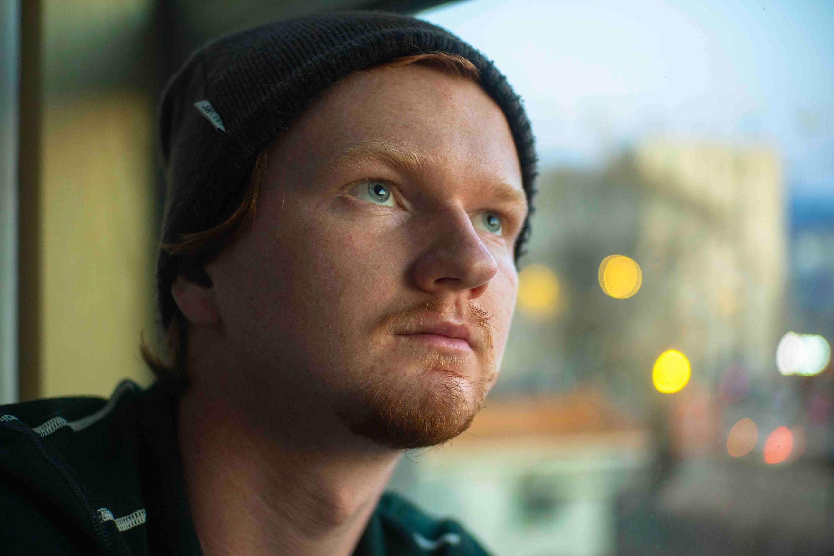 Paul Sollenberger Looking out a window
