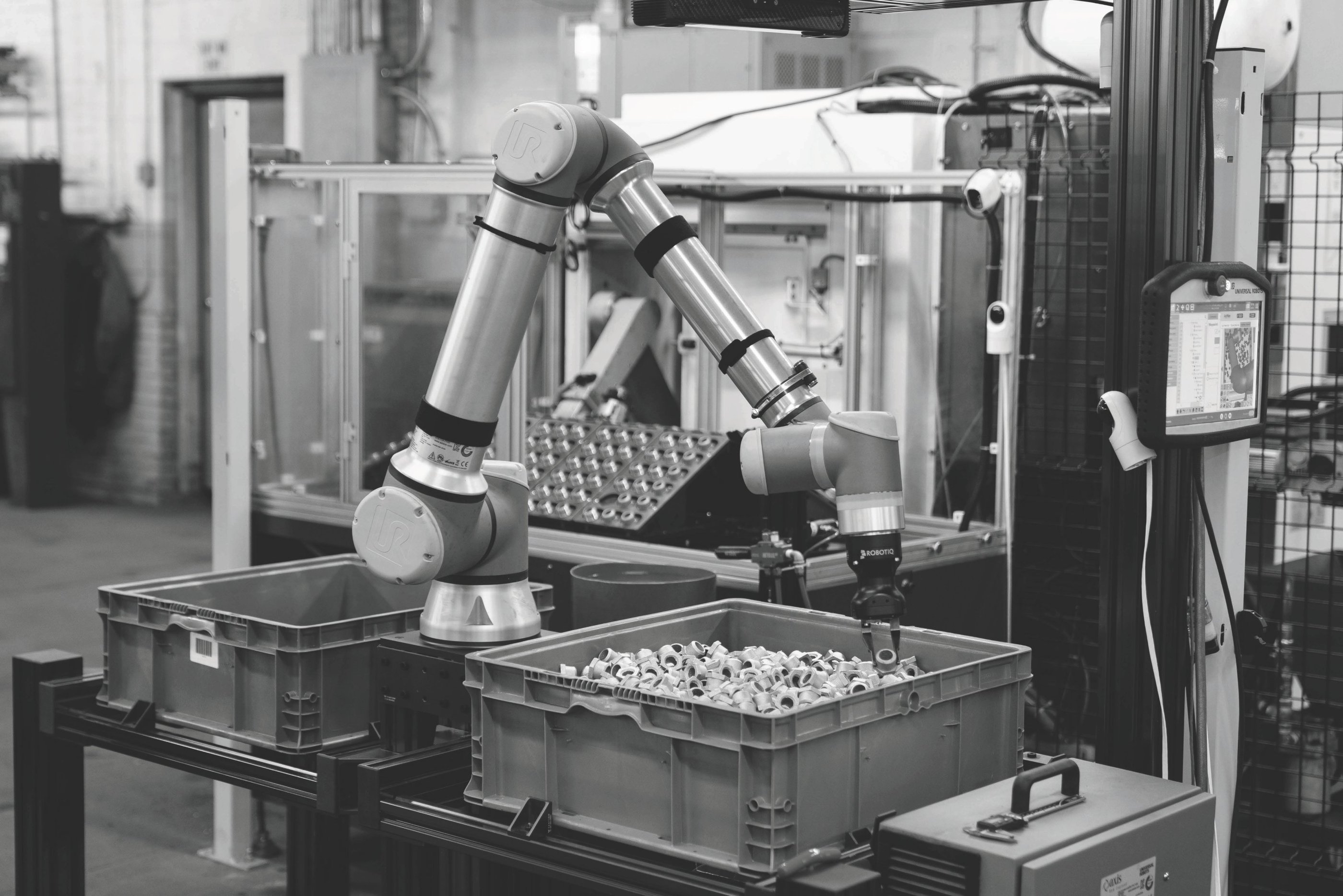 Collaborative Robot performing a task