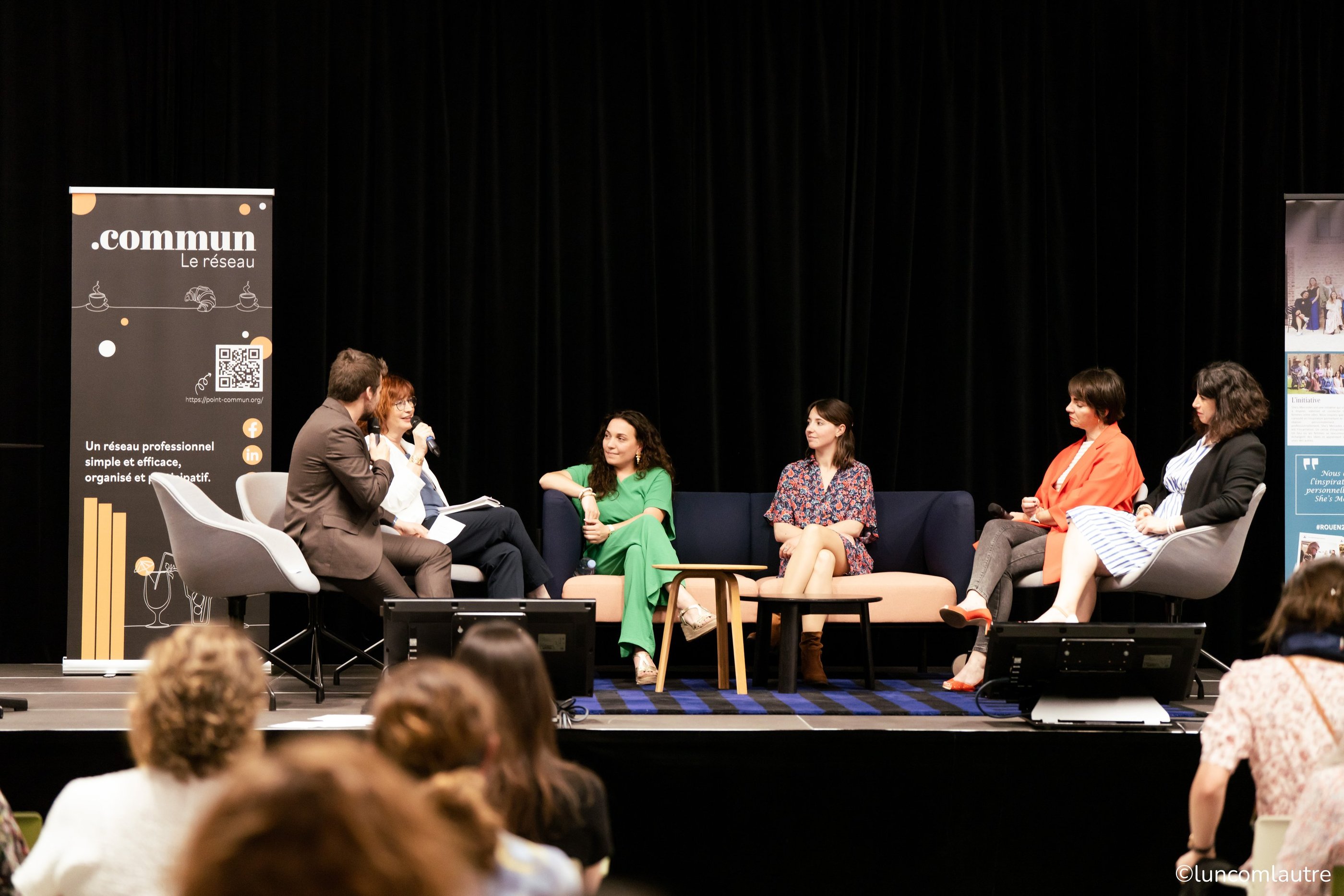 Aurélien Cailloce elles mercedes table ronde france event événement